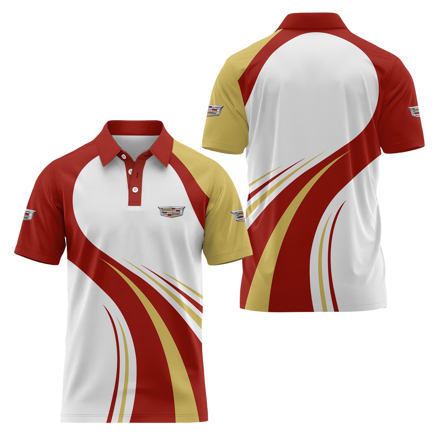 Cadillac Short Sleeve Polo USPL2833