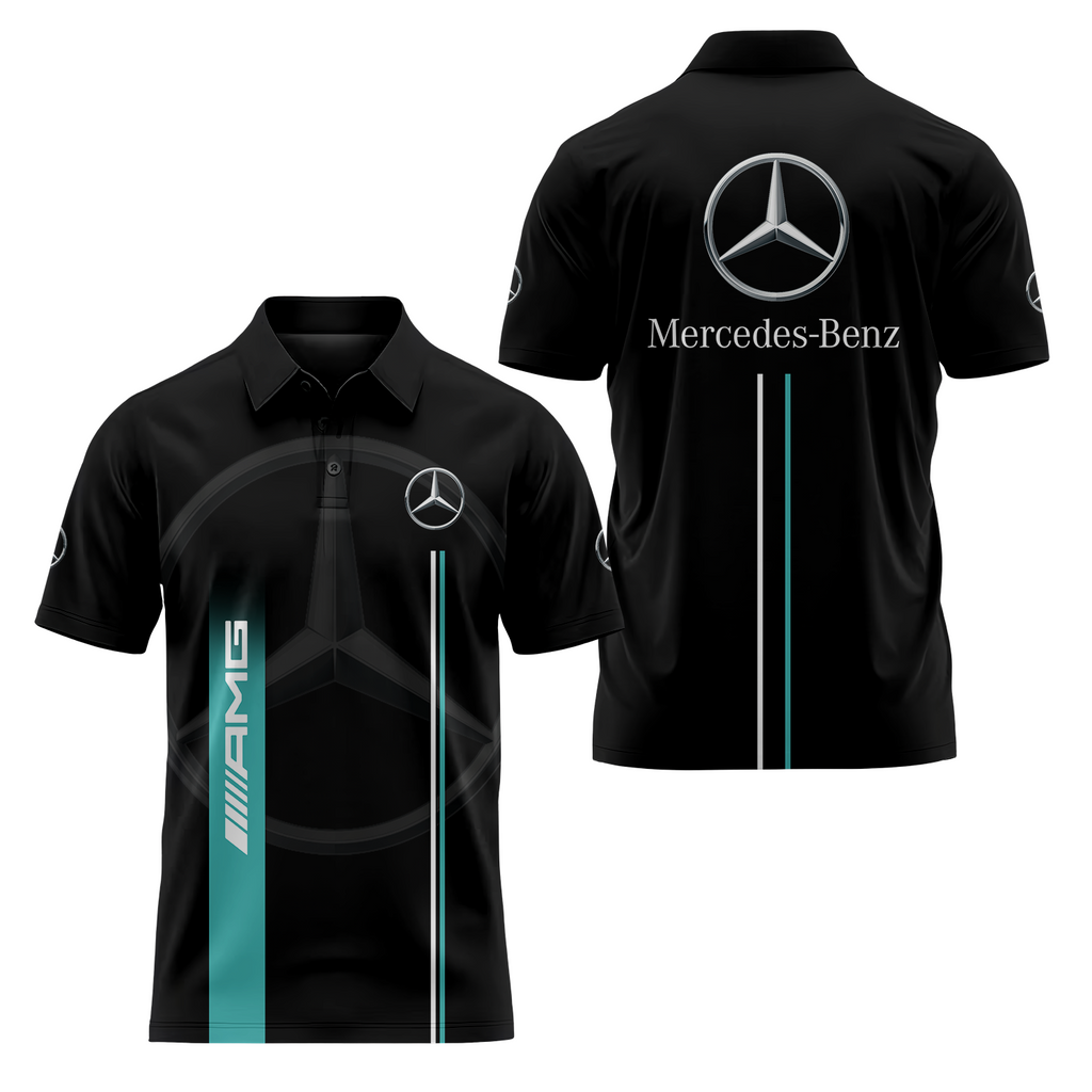 Mercedes Short Sleeve Polo MERC017