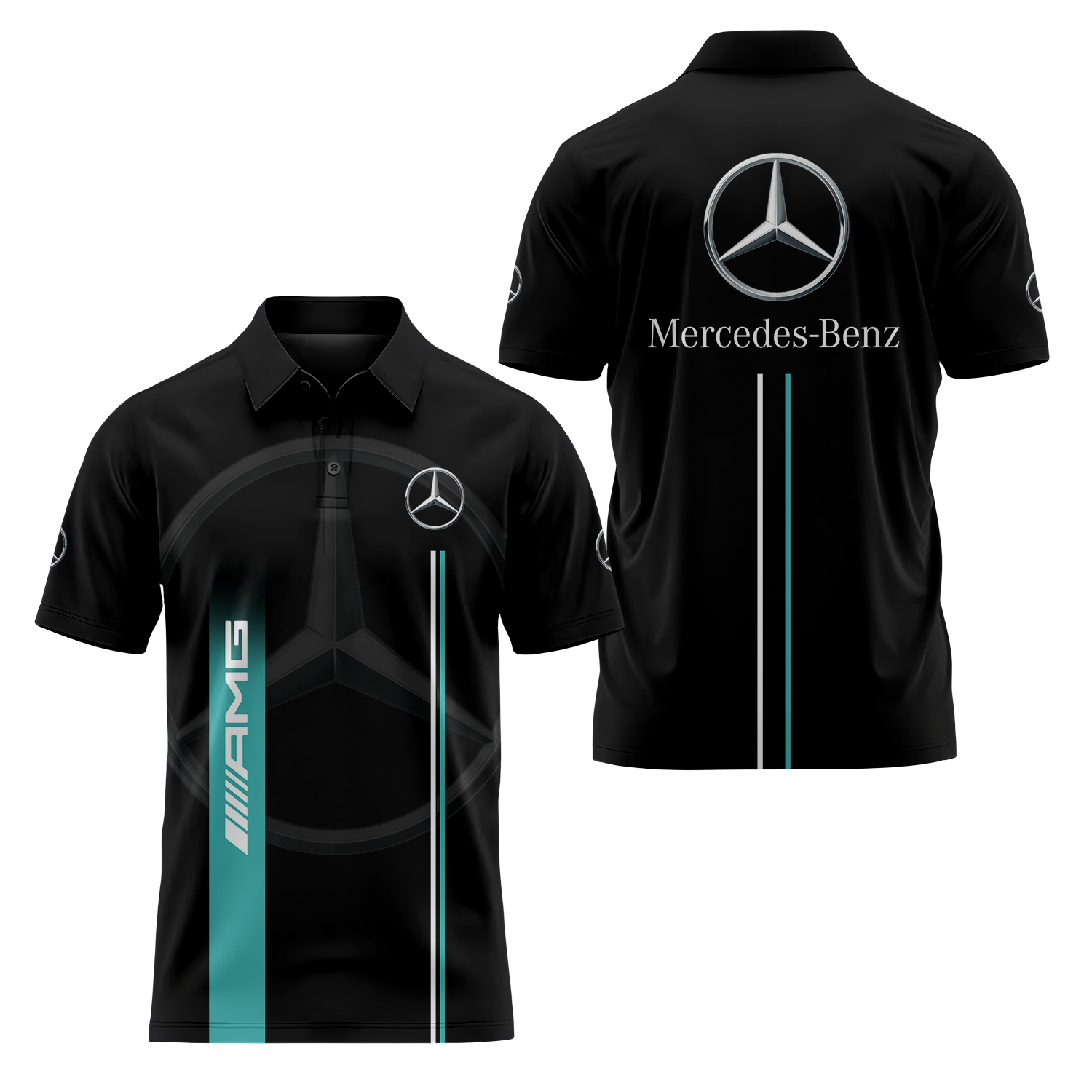 Mercedes Short Sleeve Polo MERC017