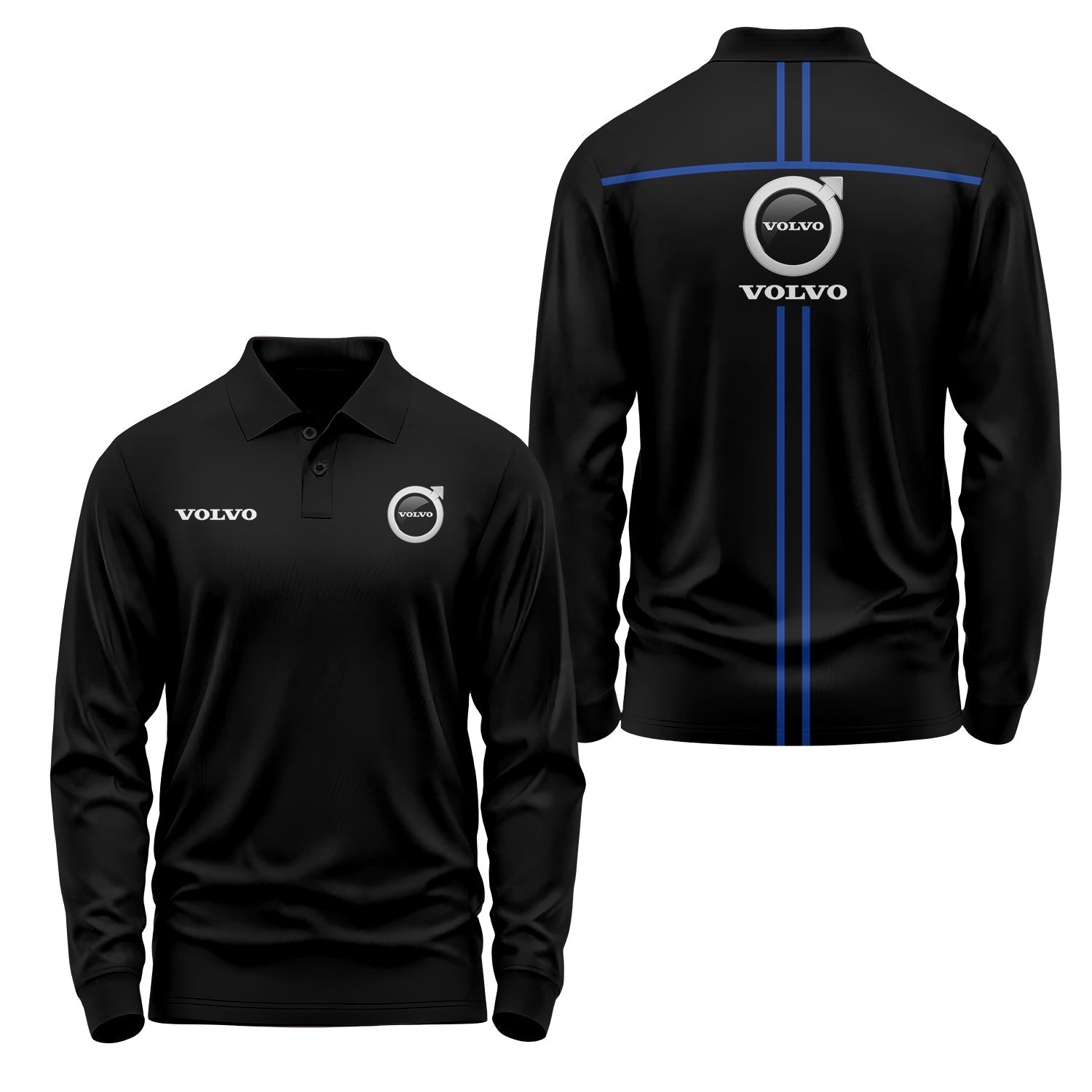 Volvo Long Sleeve Polo USPL3165
