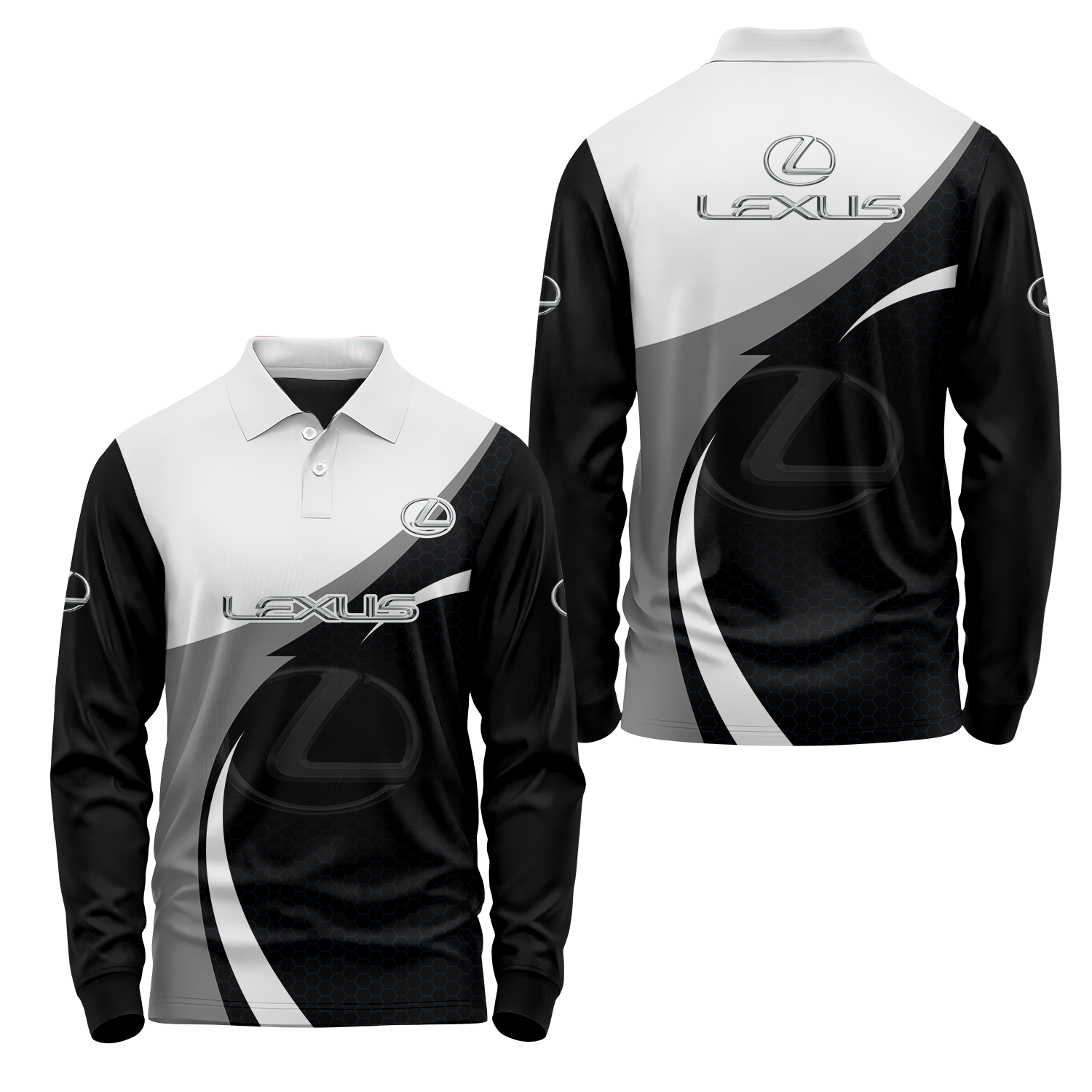 Lexus Long Sleeve Polo USPL2442