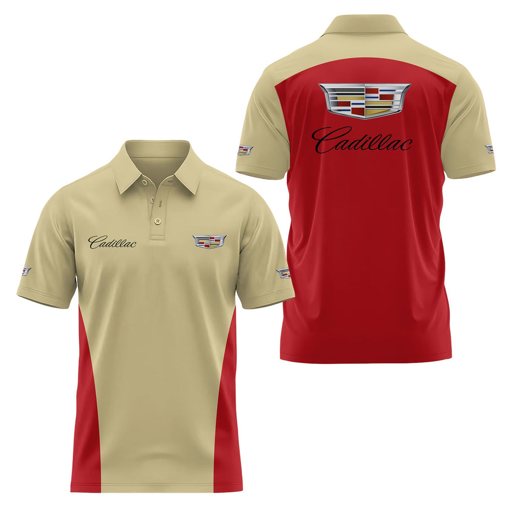 Cadillac Short Sleeve Polo USPL2783