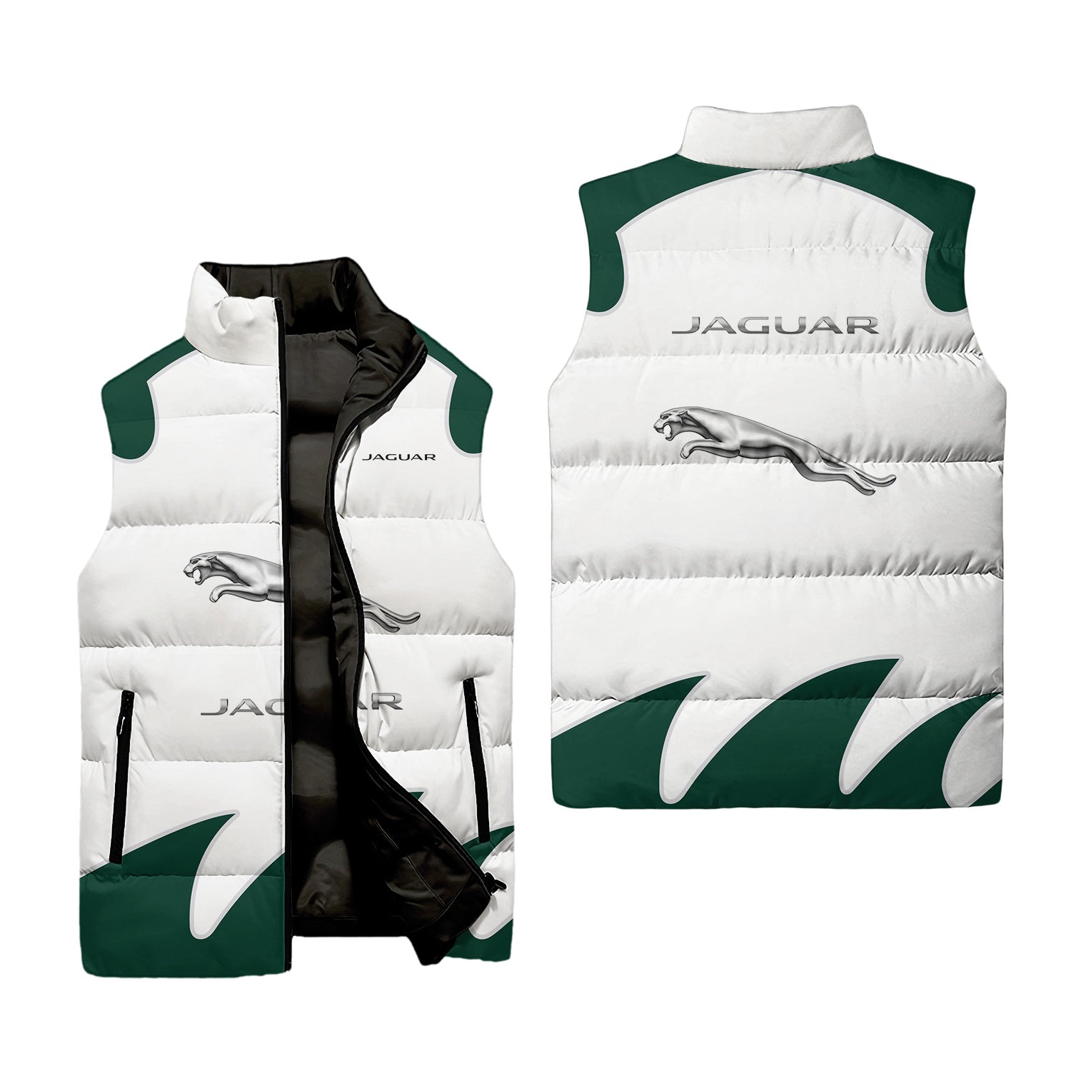 Jaguar Sleeveless Puffer Jacket USPL3256