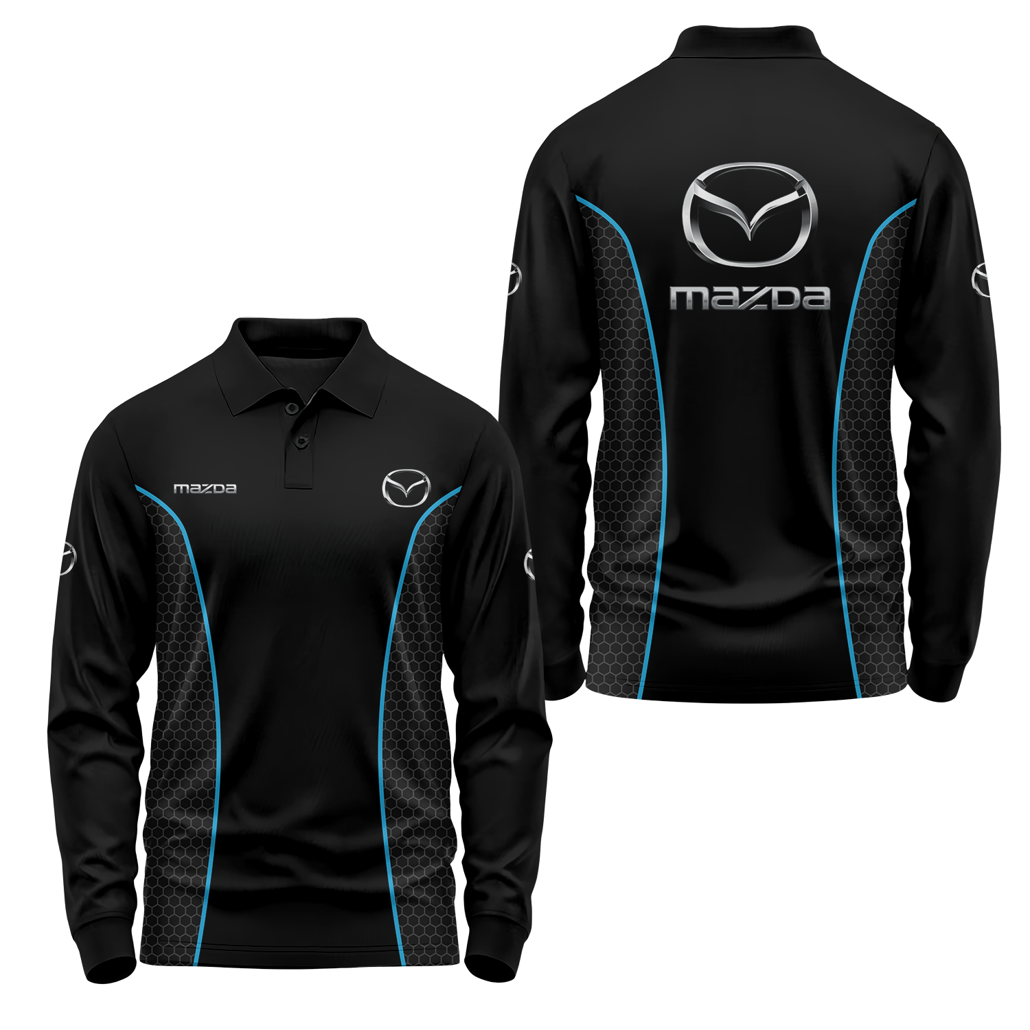 Mazda Long Sleeve Polo USPL2360