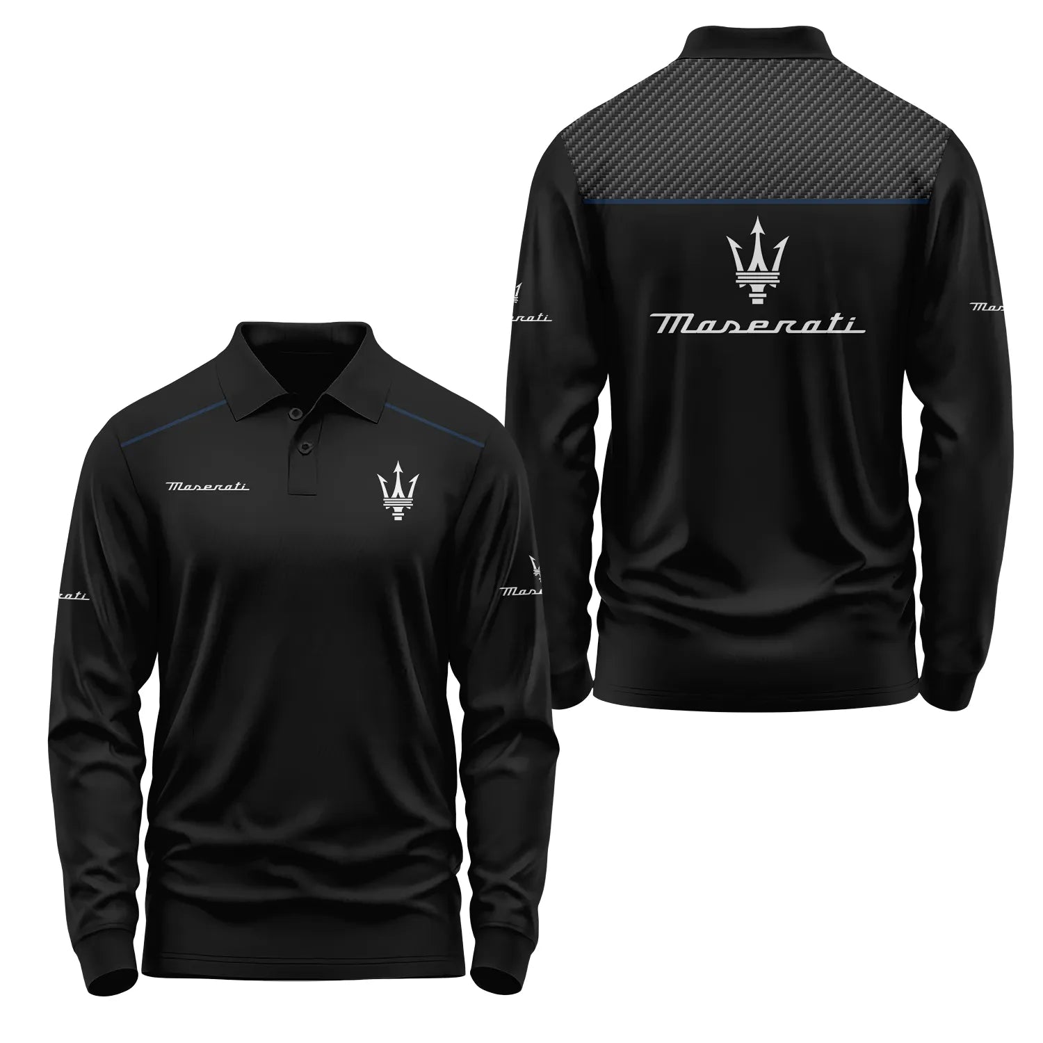 Maserati Long Sleeve Polo SC004