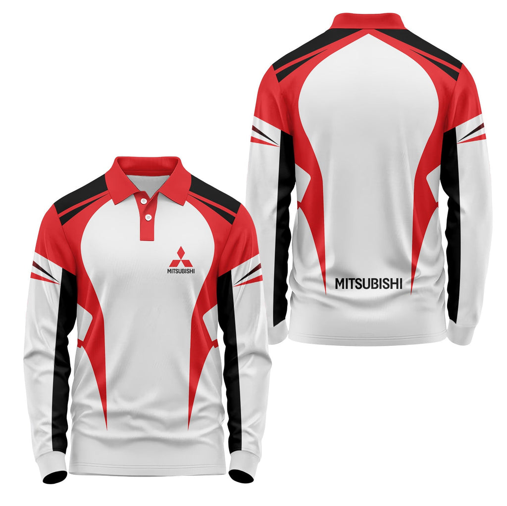 Mitsubishi Long Sleeve Polo USPL2393