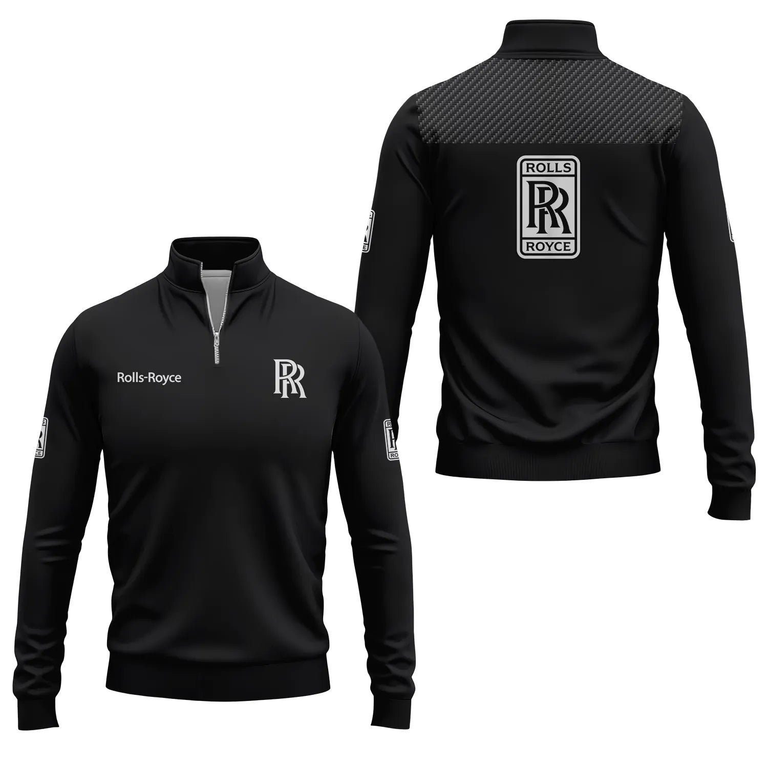 Rolls-Royce Quarter-zip Pullover SC004