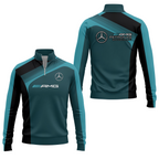 Mercedes Apparels MERC025 - Quarter-zip Pullover
