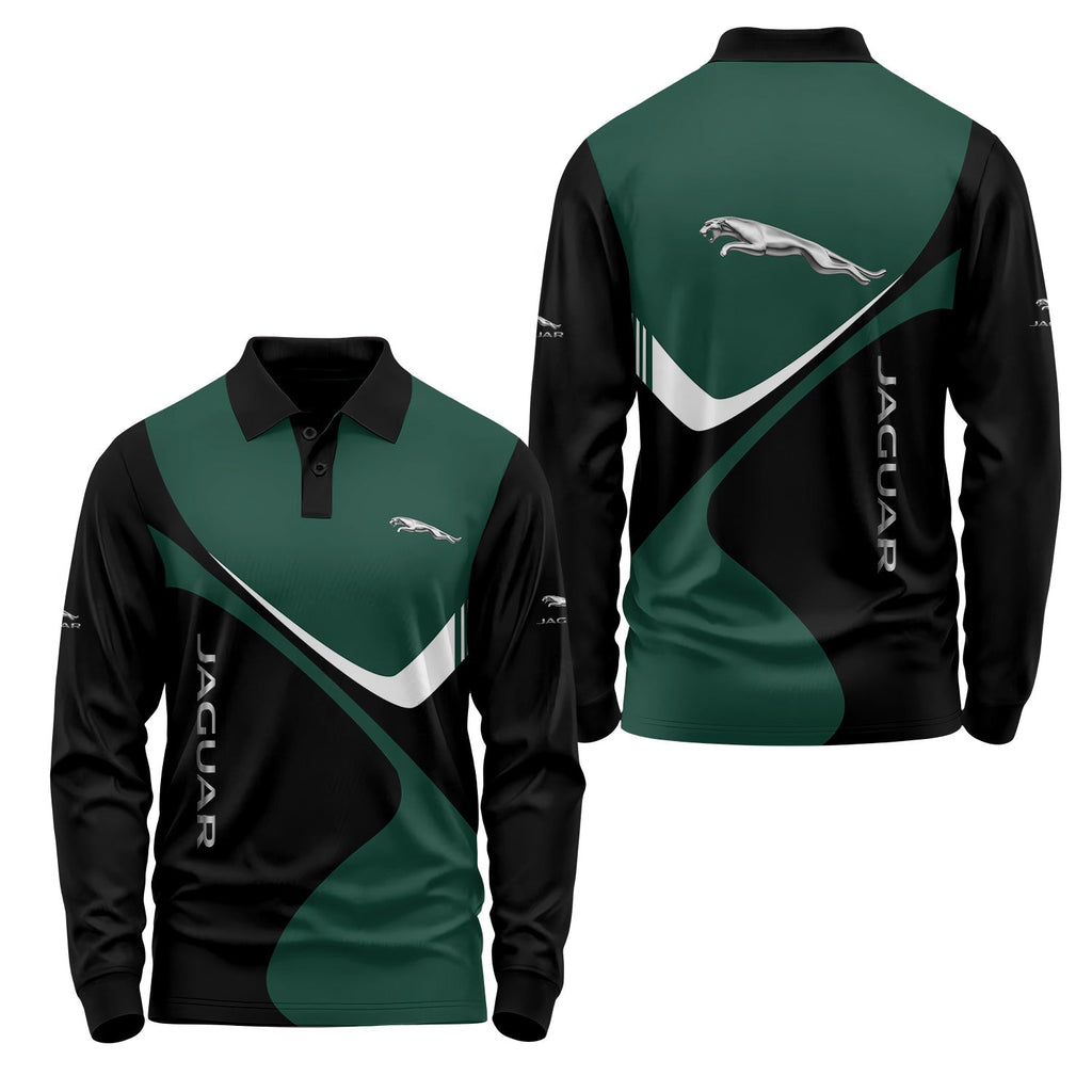 Jaguar Long Sleeve Polo USPL3248