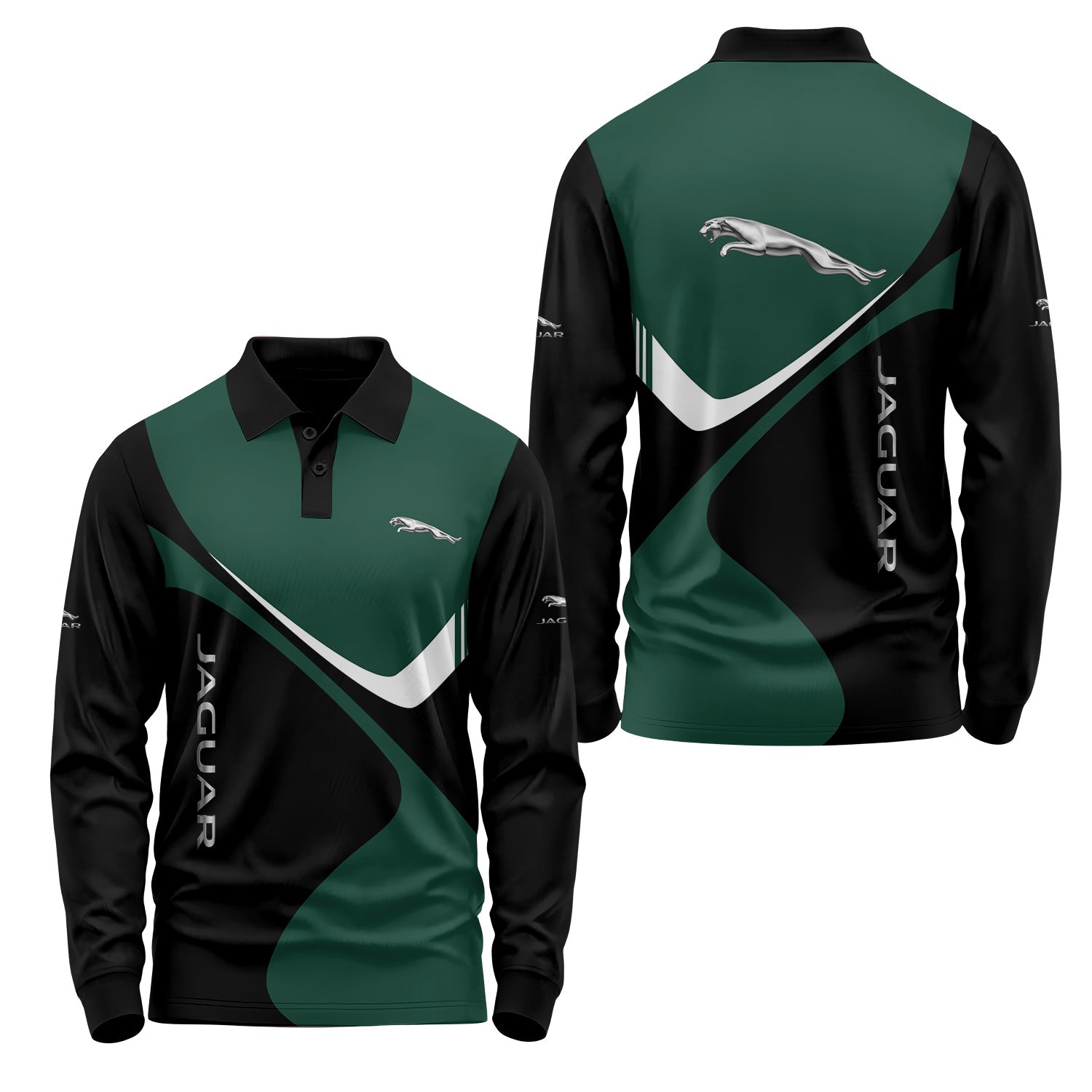 Jaguar Long Sleeve Polo USPL3248