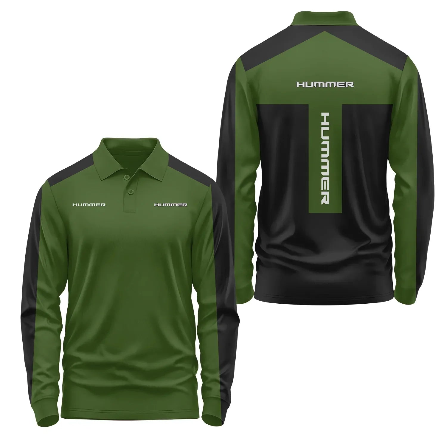 Hummer Long Sleeve Polo SC008