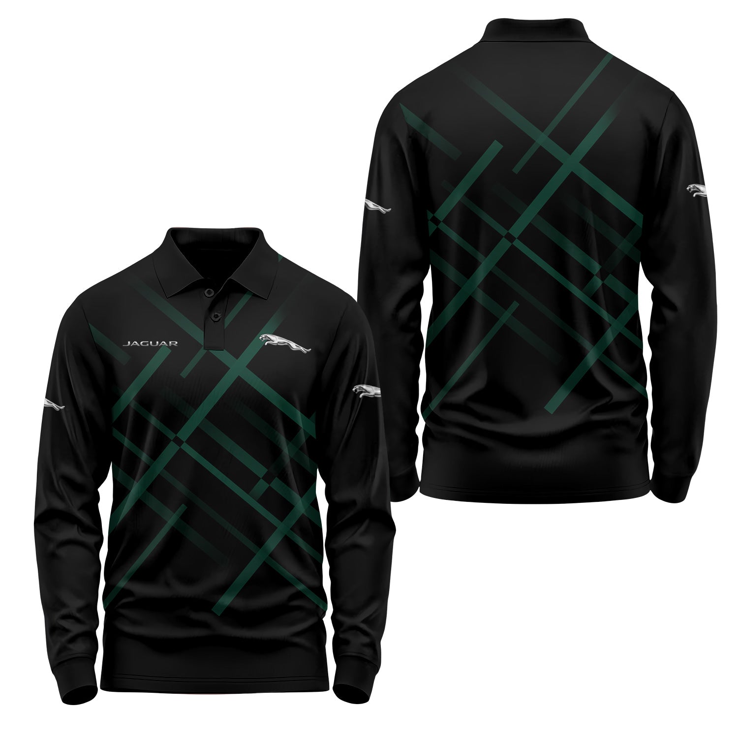 Jaguar Long Sleeve Polo USPL3220