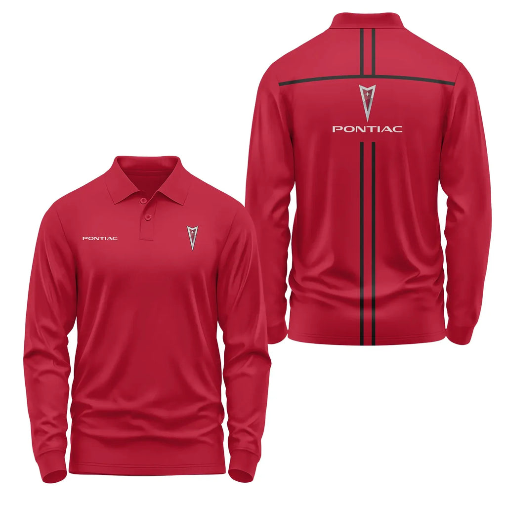 Pontiac Long Sleeve Polo SC018