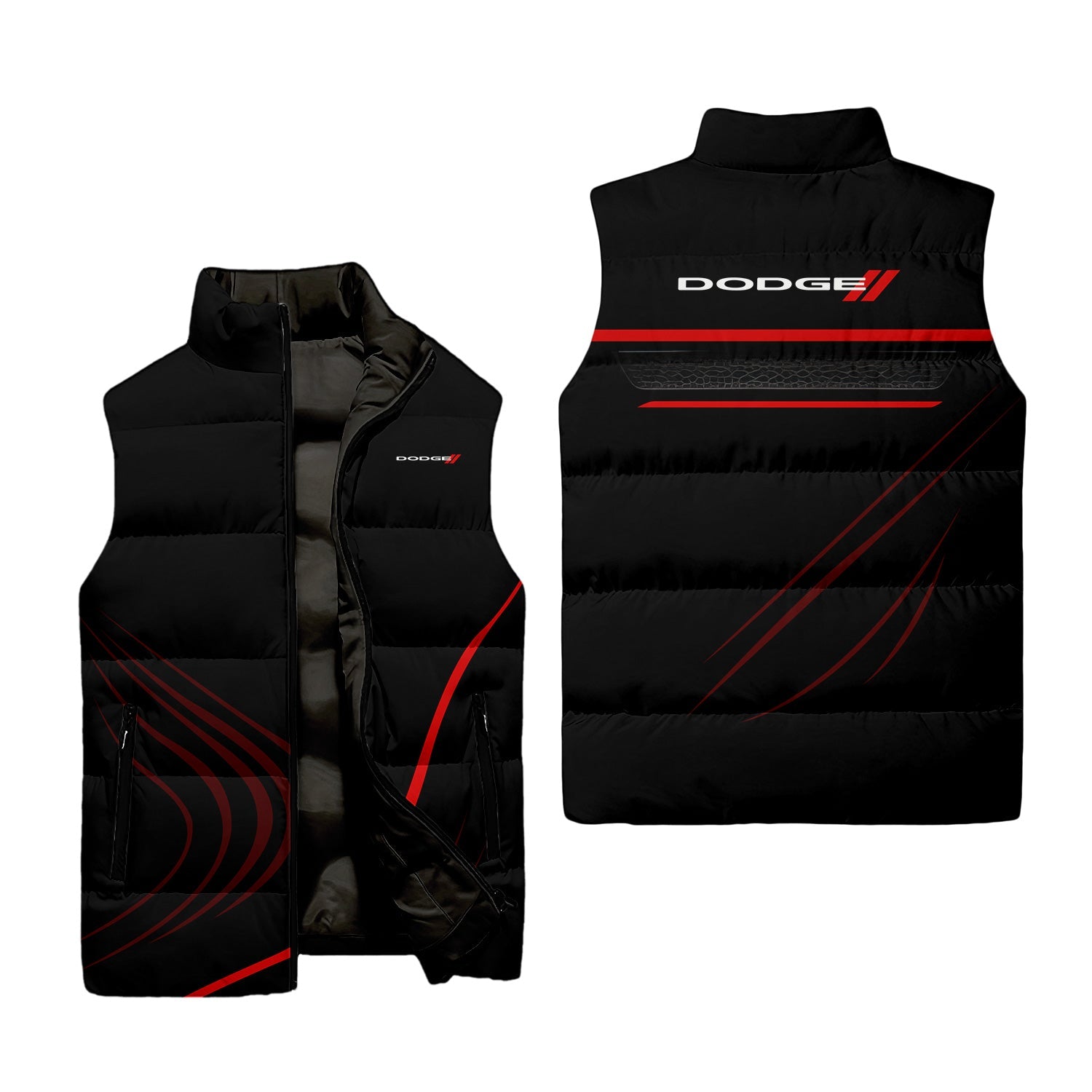 Dodge Sleeveless Puffer Jacket USPL2924