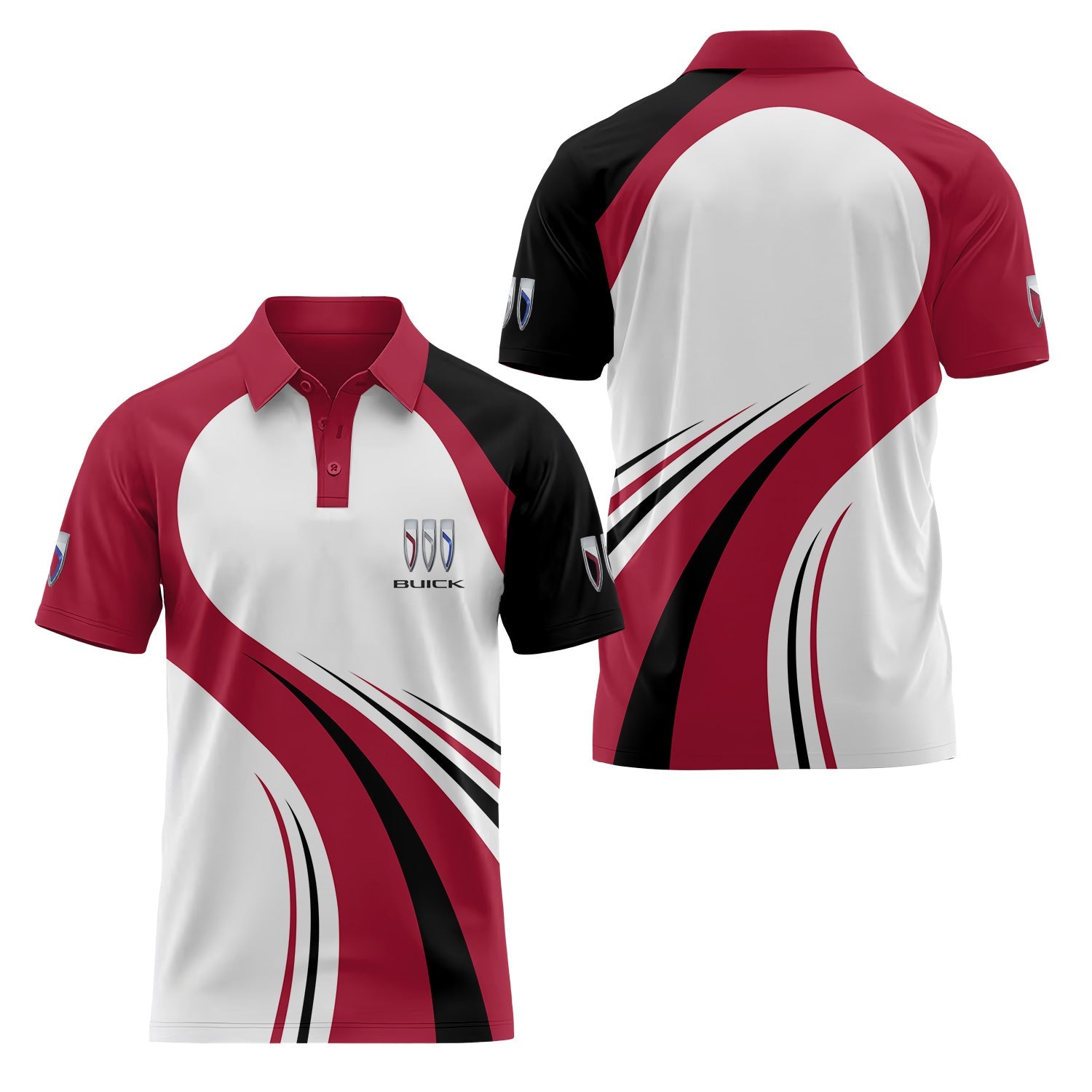 Buick Short Sleeve Polo USPL3081
