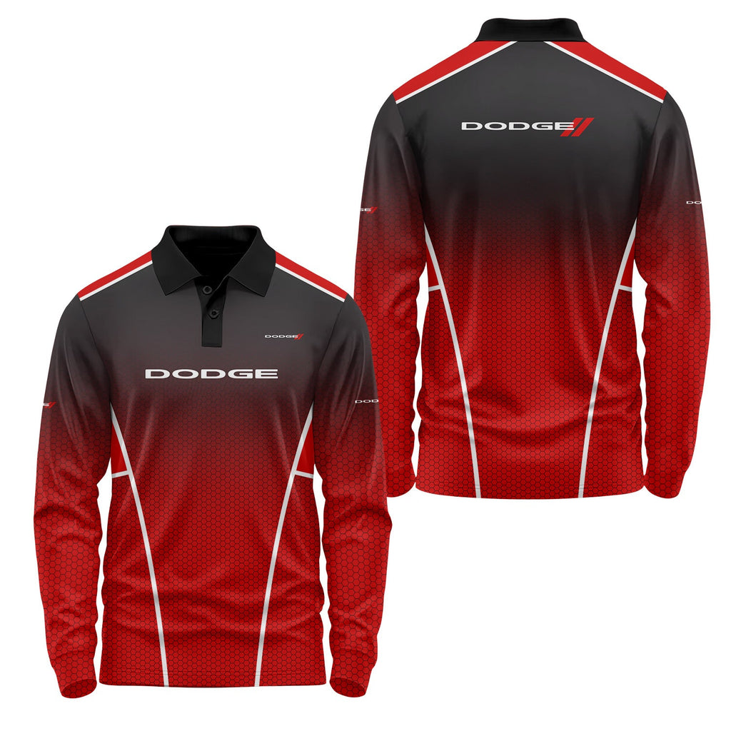 Dodge Long Sleeve Polo USPL2906