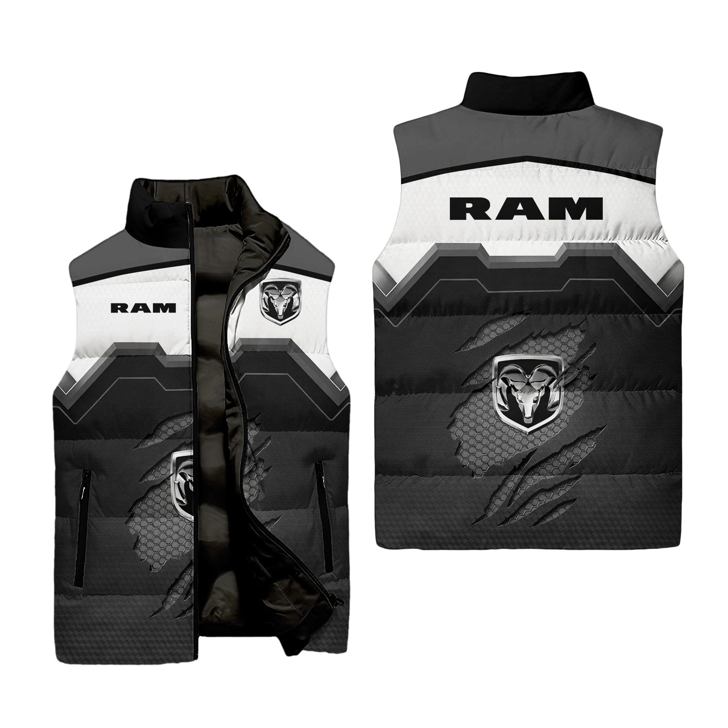 Ram Sleeveless Puffer Jacket USPL3079