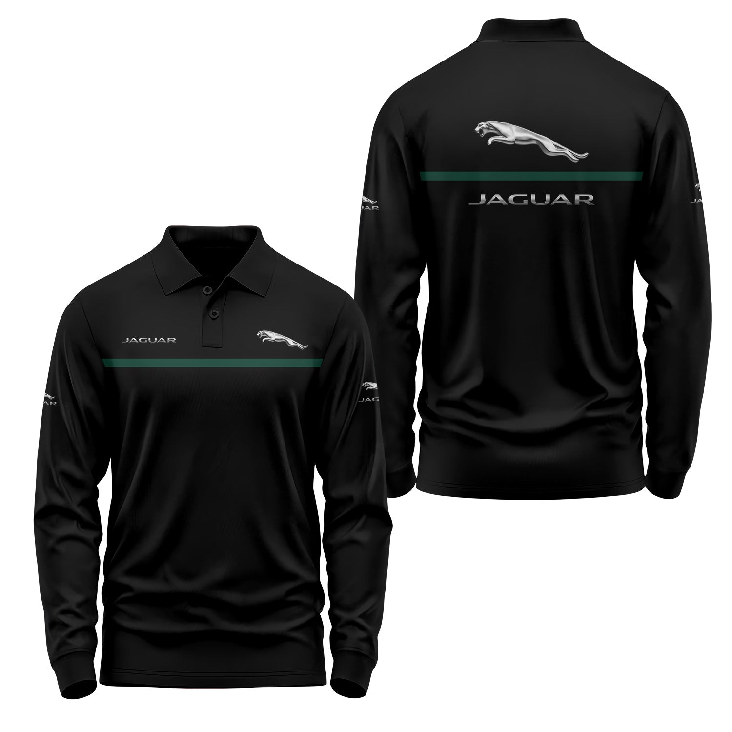 Jaguar Long Sleeve Polo USPL3229