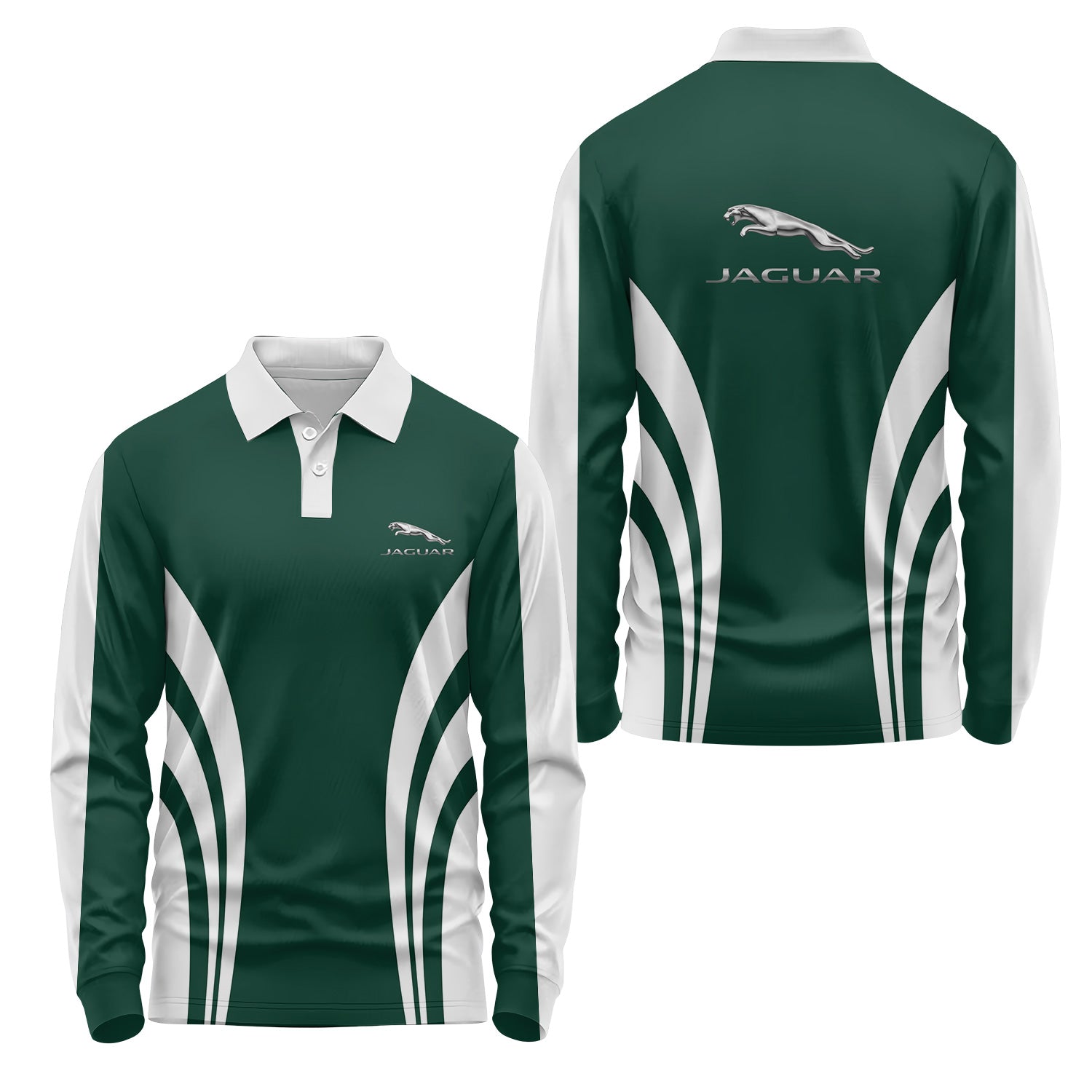Jaguar Long Sleeve Polo USPL3254