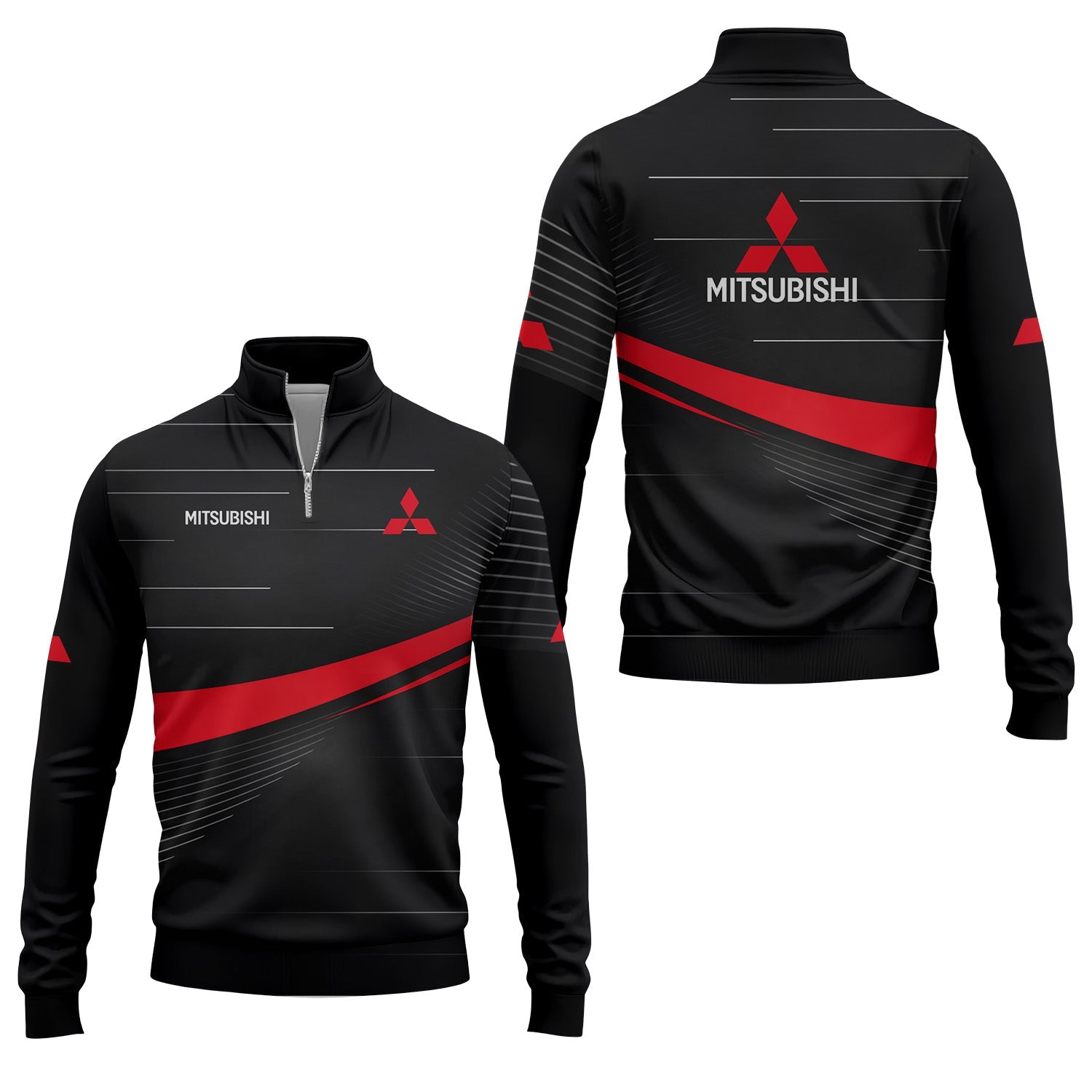 Mitsubishi Quarter-zip Pullover USPL2406