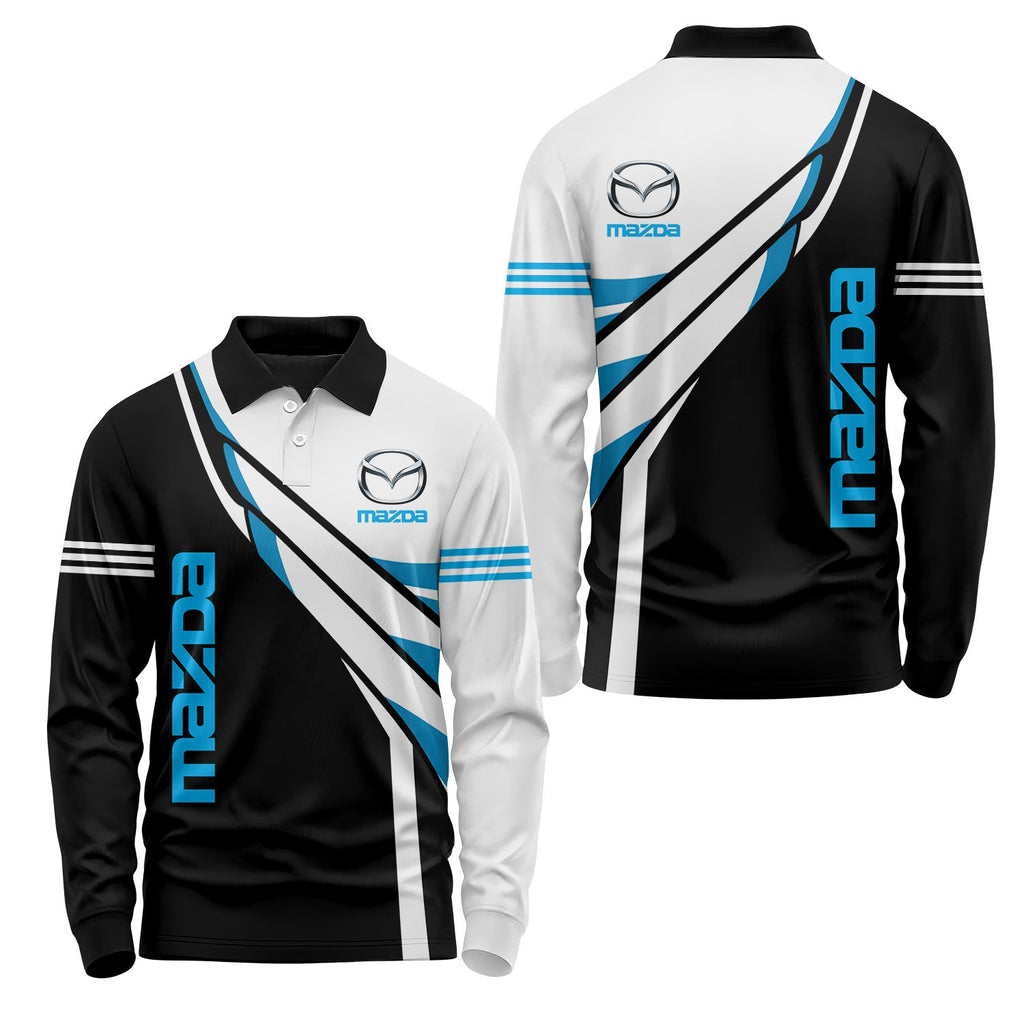Mazda Long Sleeve Polo USPL2353