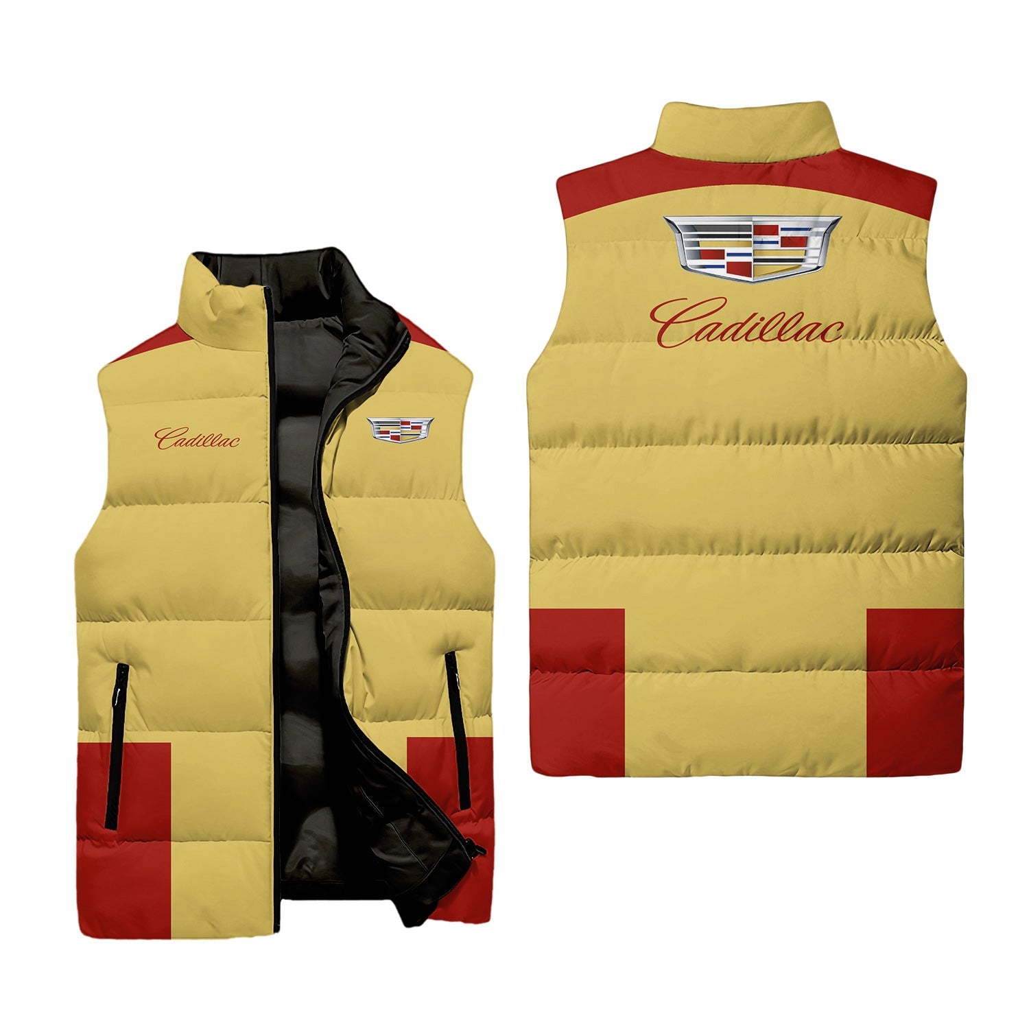 Cadillac Sleeveless Puffer Jacket USPL2785