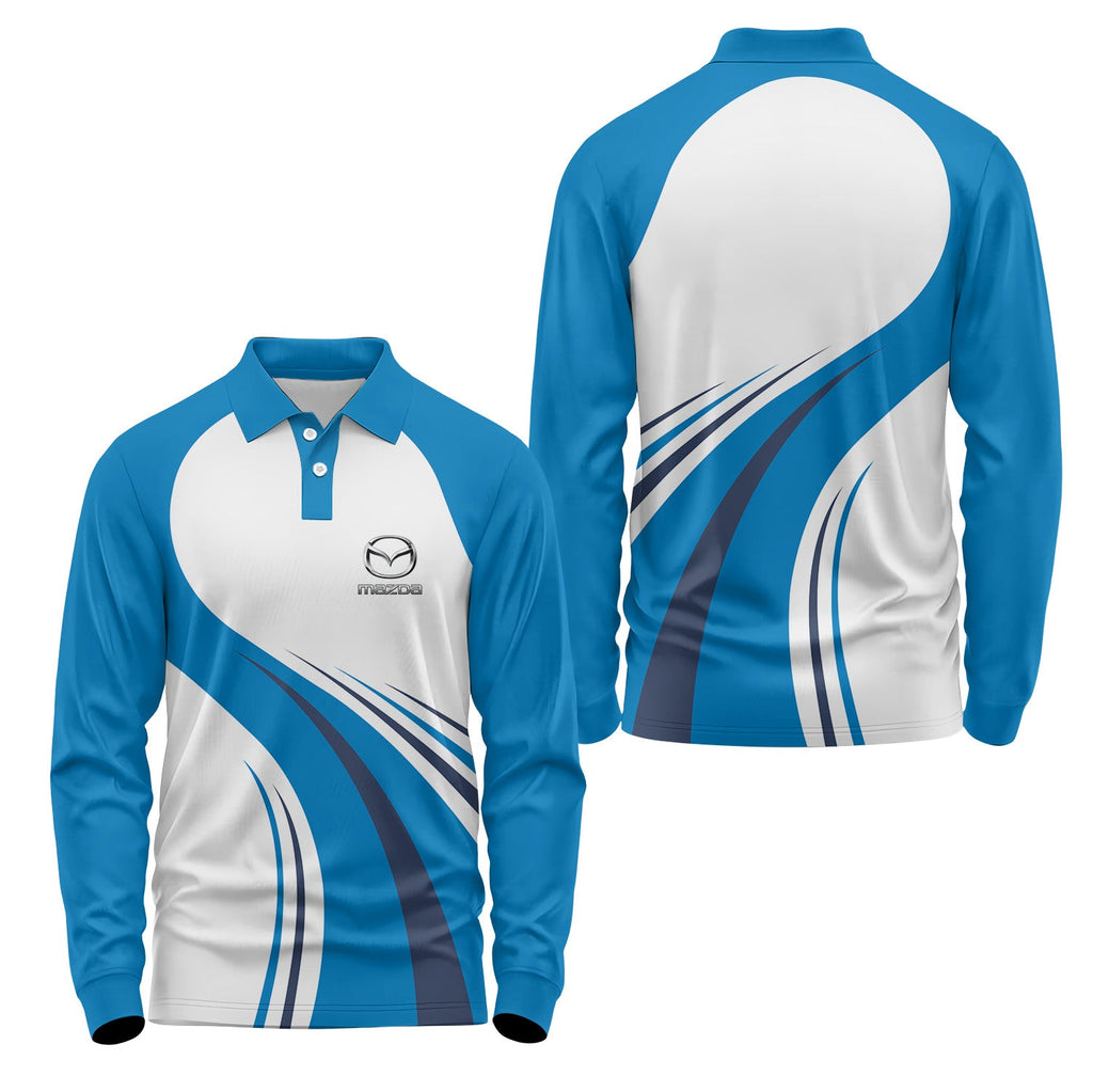 Mazda Long Sleeve Polo USPL2337