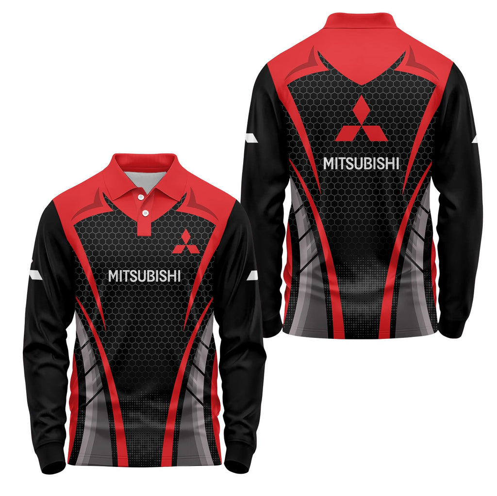 Mitsubishi Long Sleeve Polo USPL2413