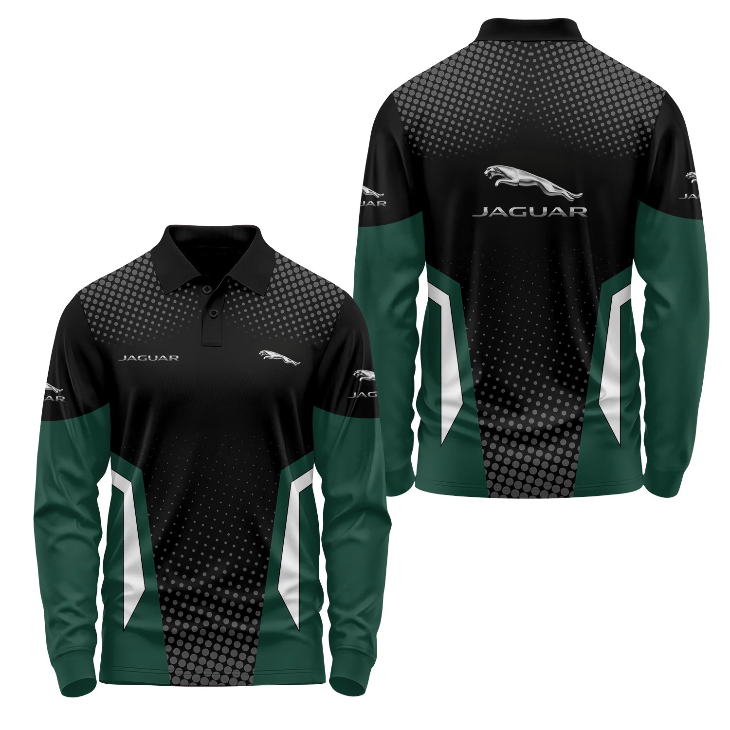 Jaguar Long Sleeve Polo USPL3249