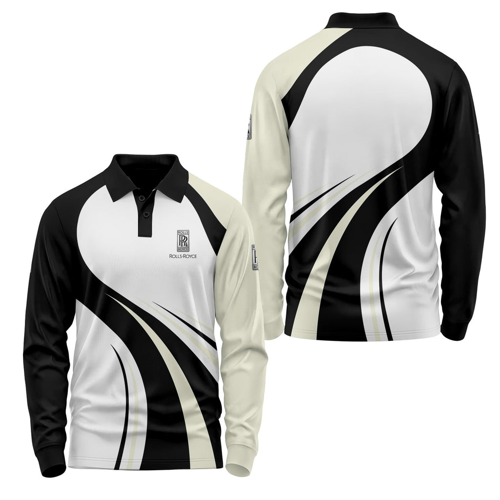 Rolls-Royce Long Sleeve Polo USPL3493