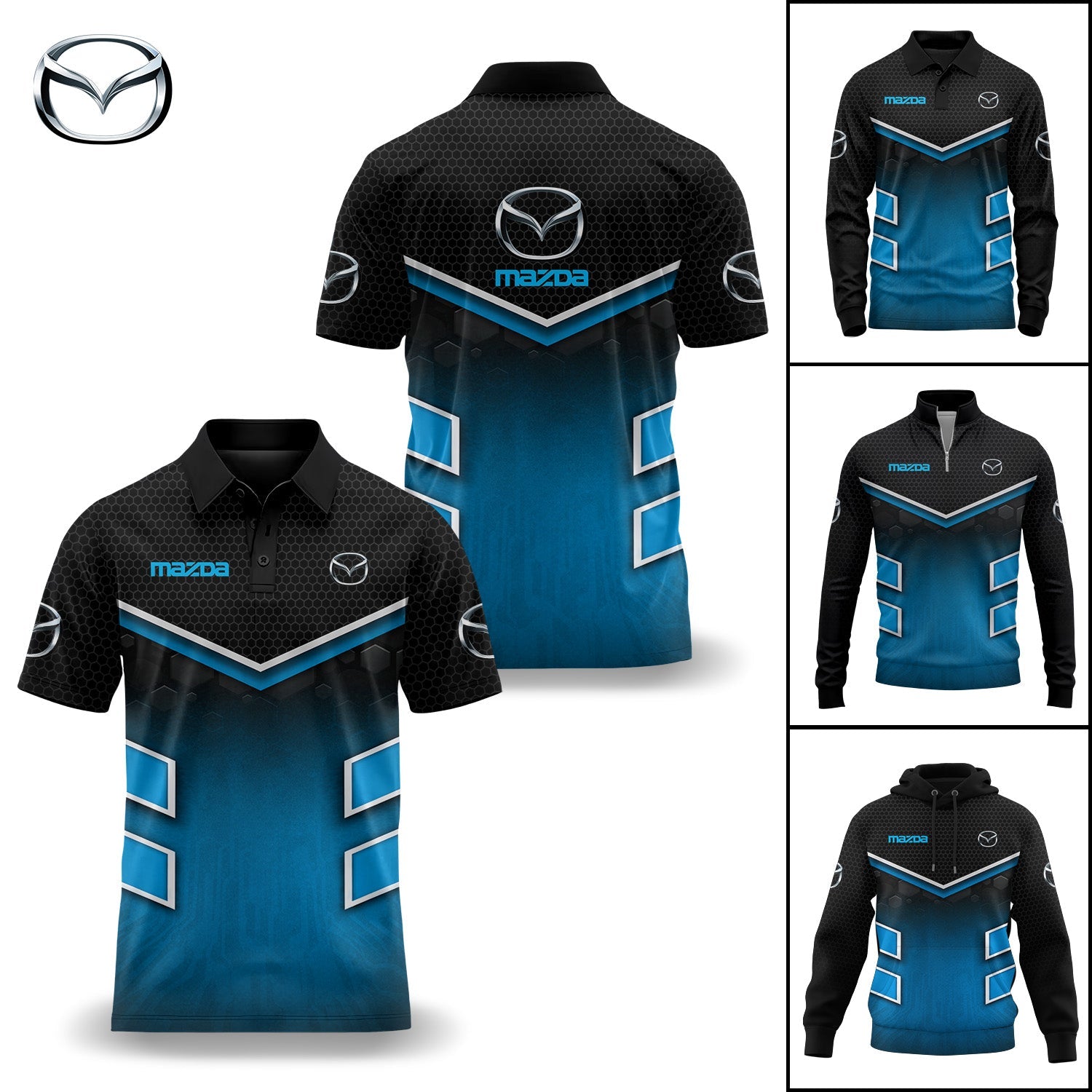 Mazda Short Sleeve Polo USPL2352