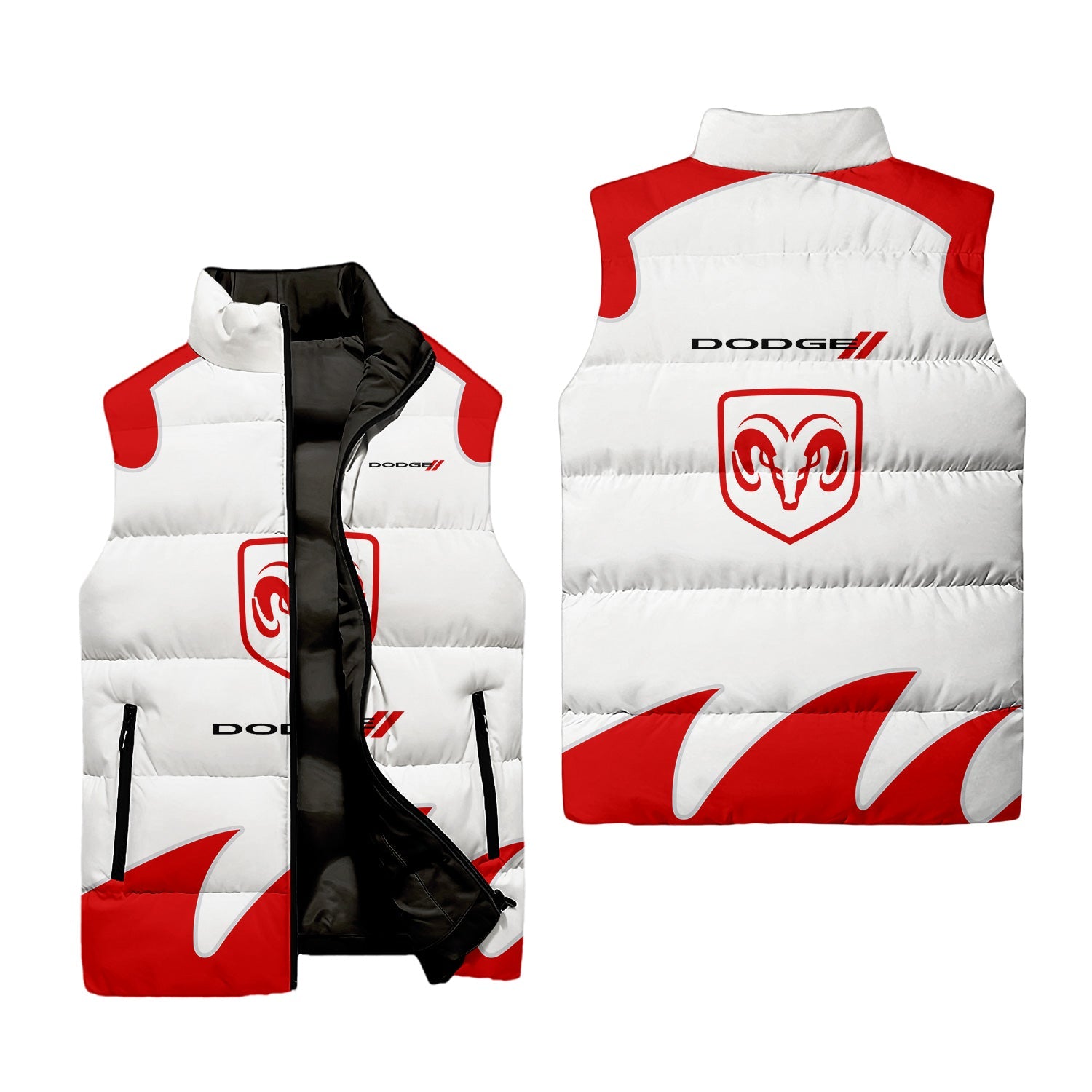 Dodge Sleeveless Puffer Jacket USPL2956