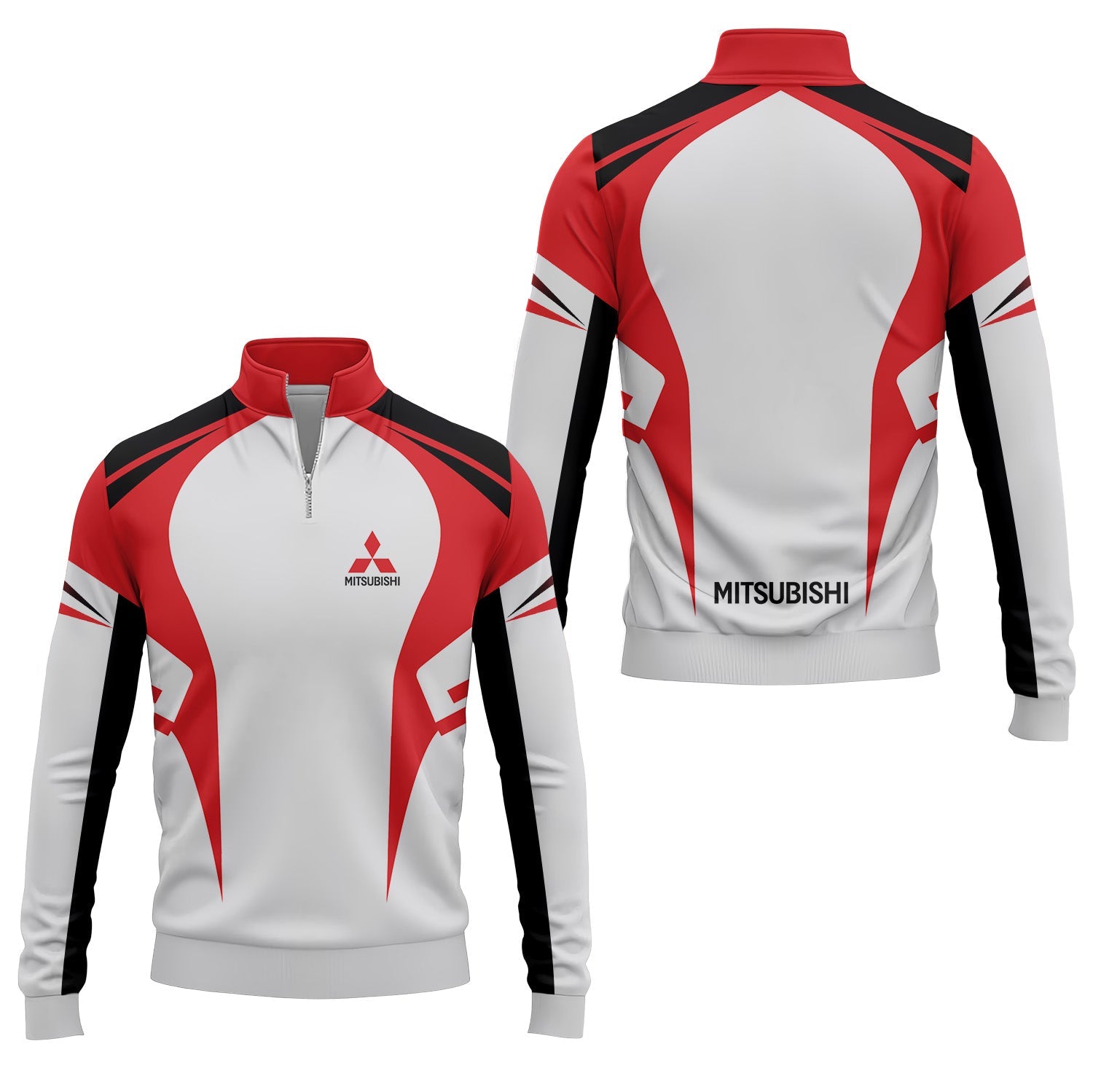 Mitsubishi Quarter-zip Pullover USPL2393