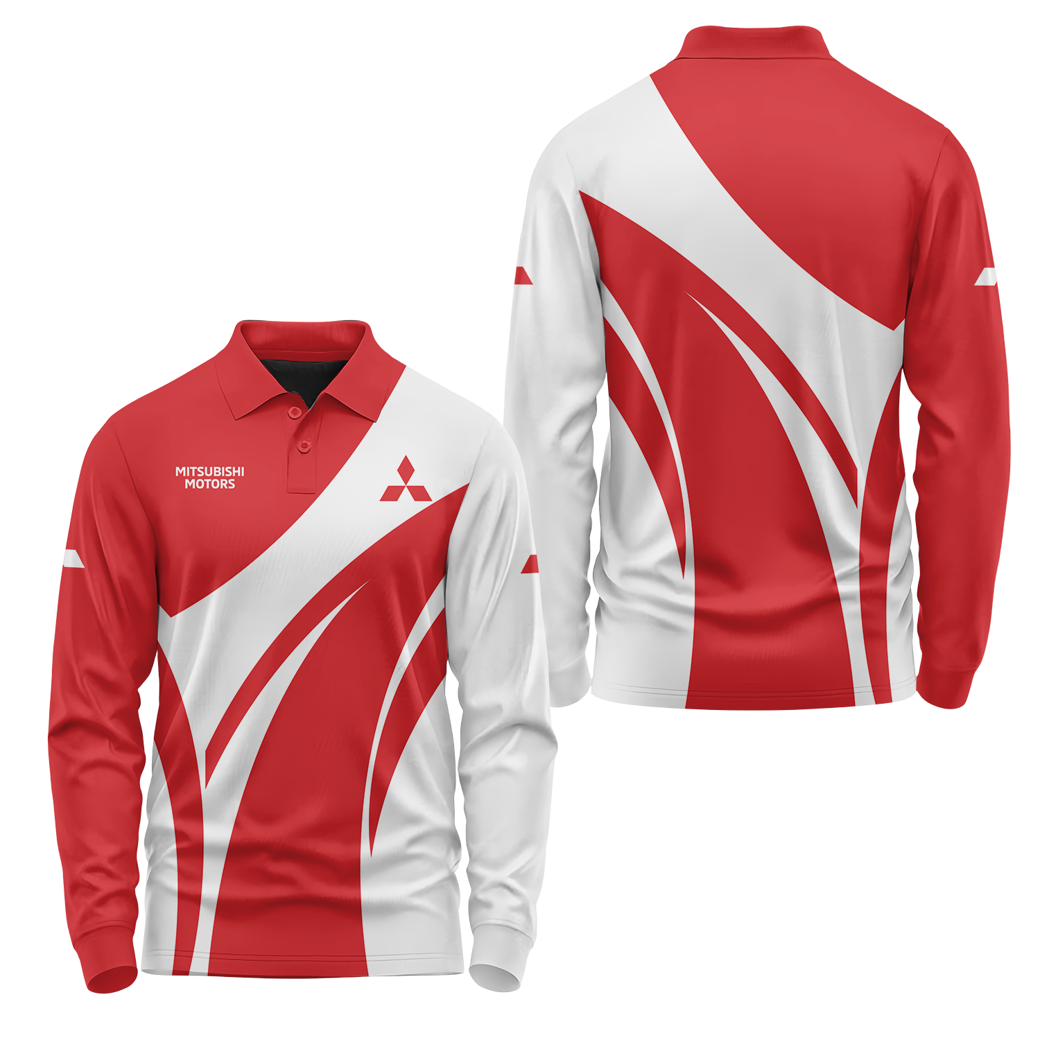 Mitsubishi Long Sleeve Polo USPL2379