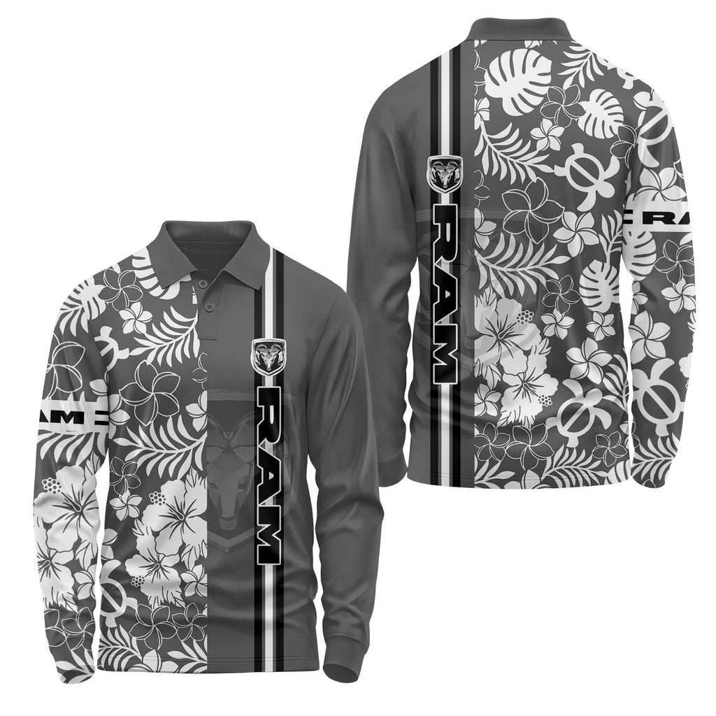 Ram Long Sleeve Polo USPL3066