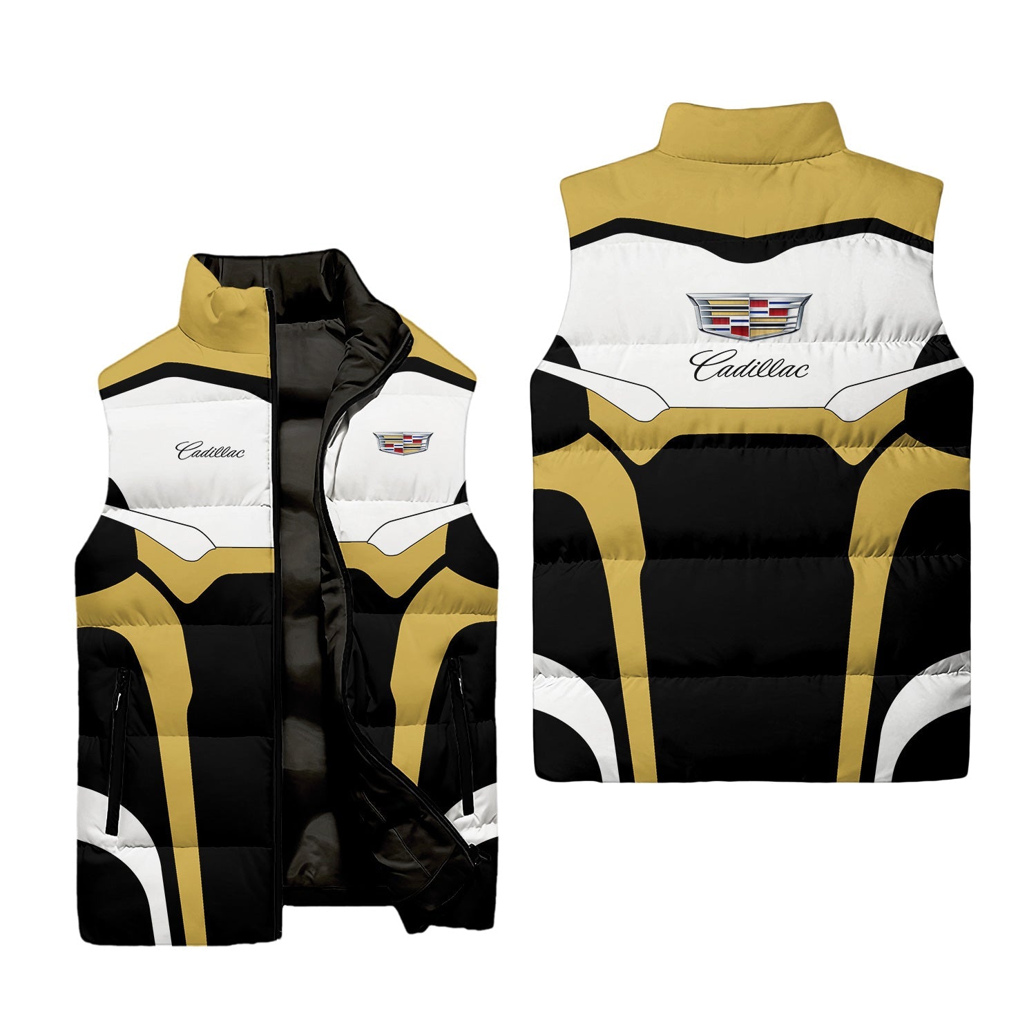 Cadillac Sleeveless Puffer Jacket USPL2820