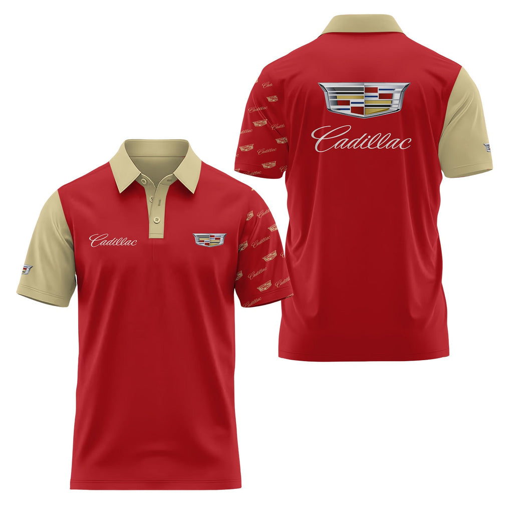 Cadillac Short Sleeve Polo USPL2784