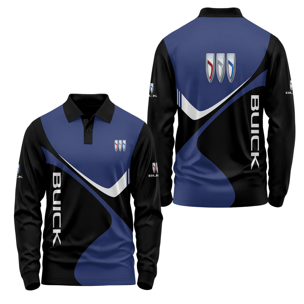 Buick Long Sleeve Polo USPL3128
