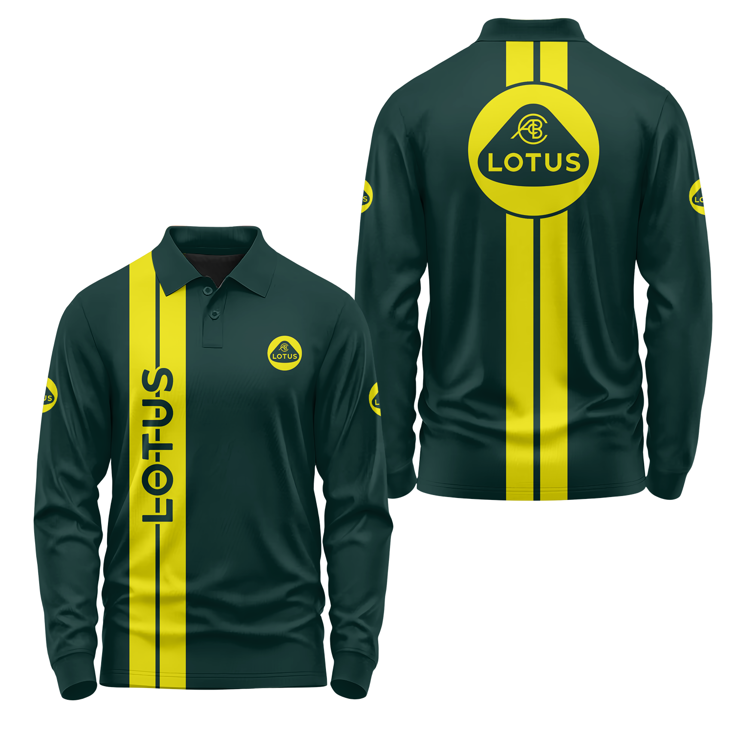 Lotus Long Sleeve Polo USPL2547