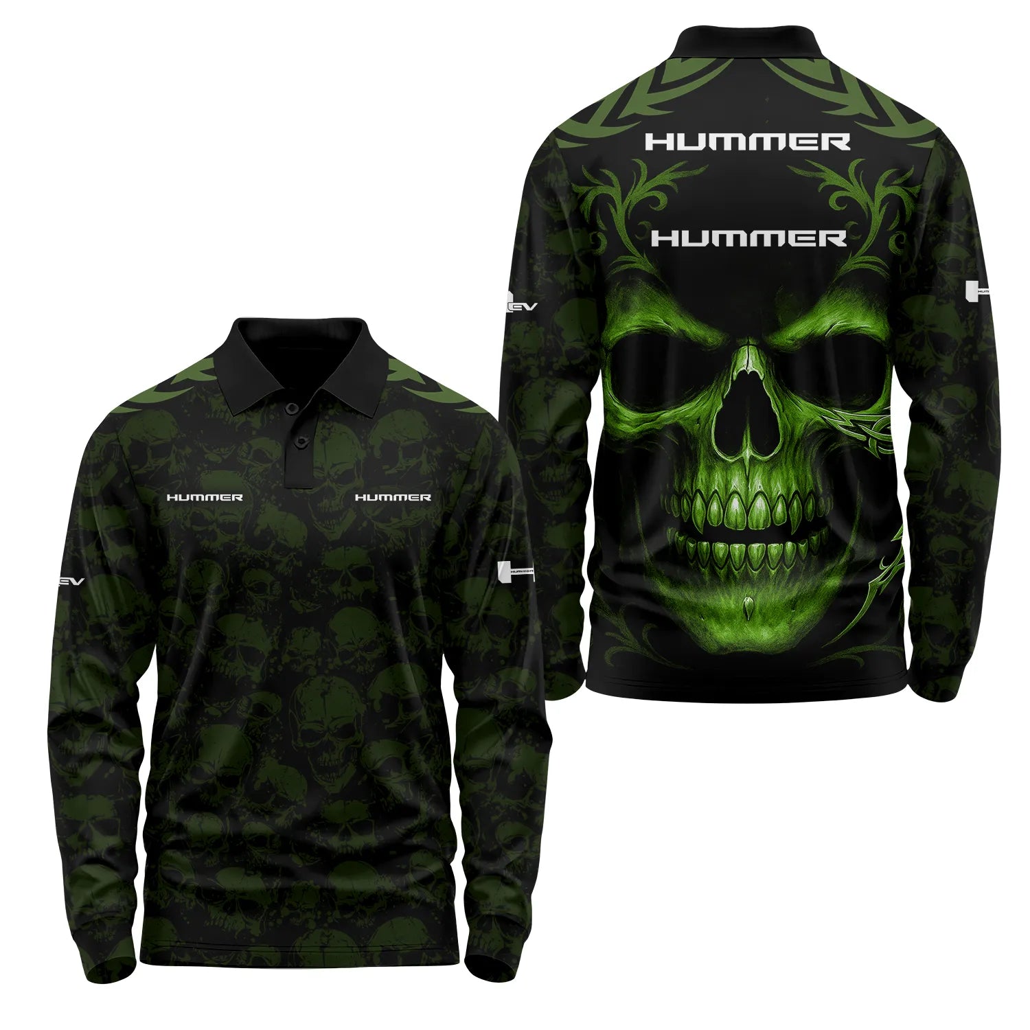 Hummer Long Sleeve Polo SC014