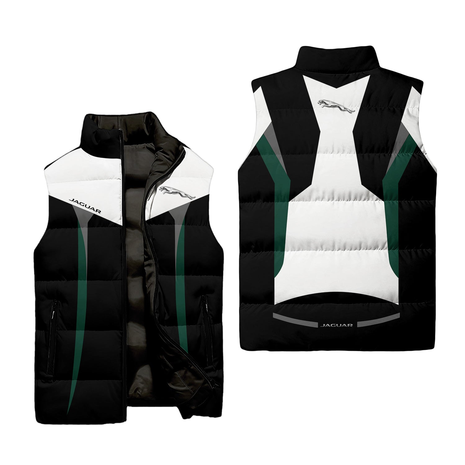 Jaguar Sleeveless Puffer Jacket USPL3223