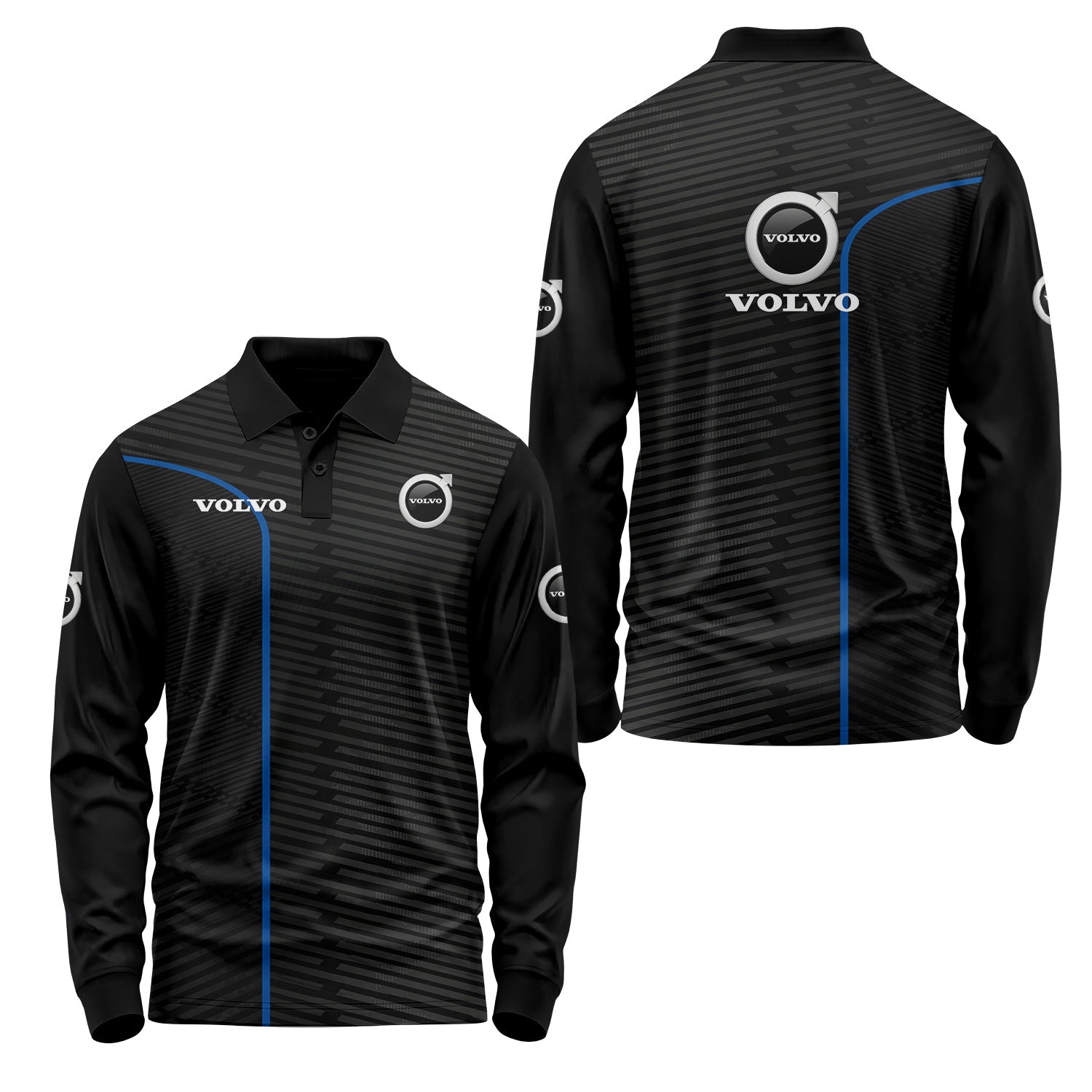 Volvo Long Sleeve Polo USPL3181