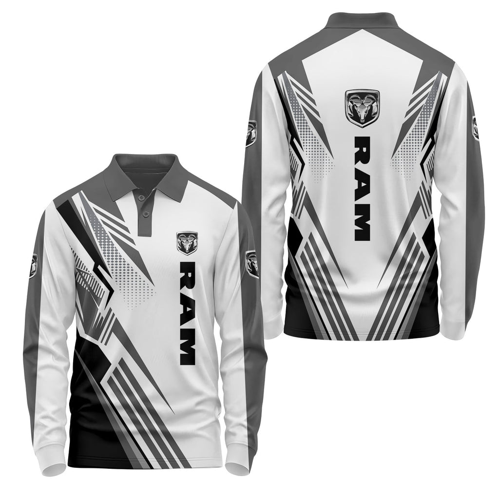 Ram Long Sleeve Polo USPL3075
