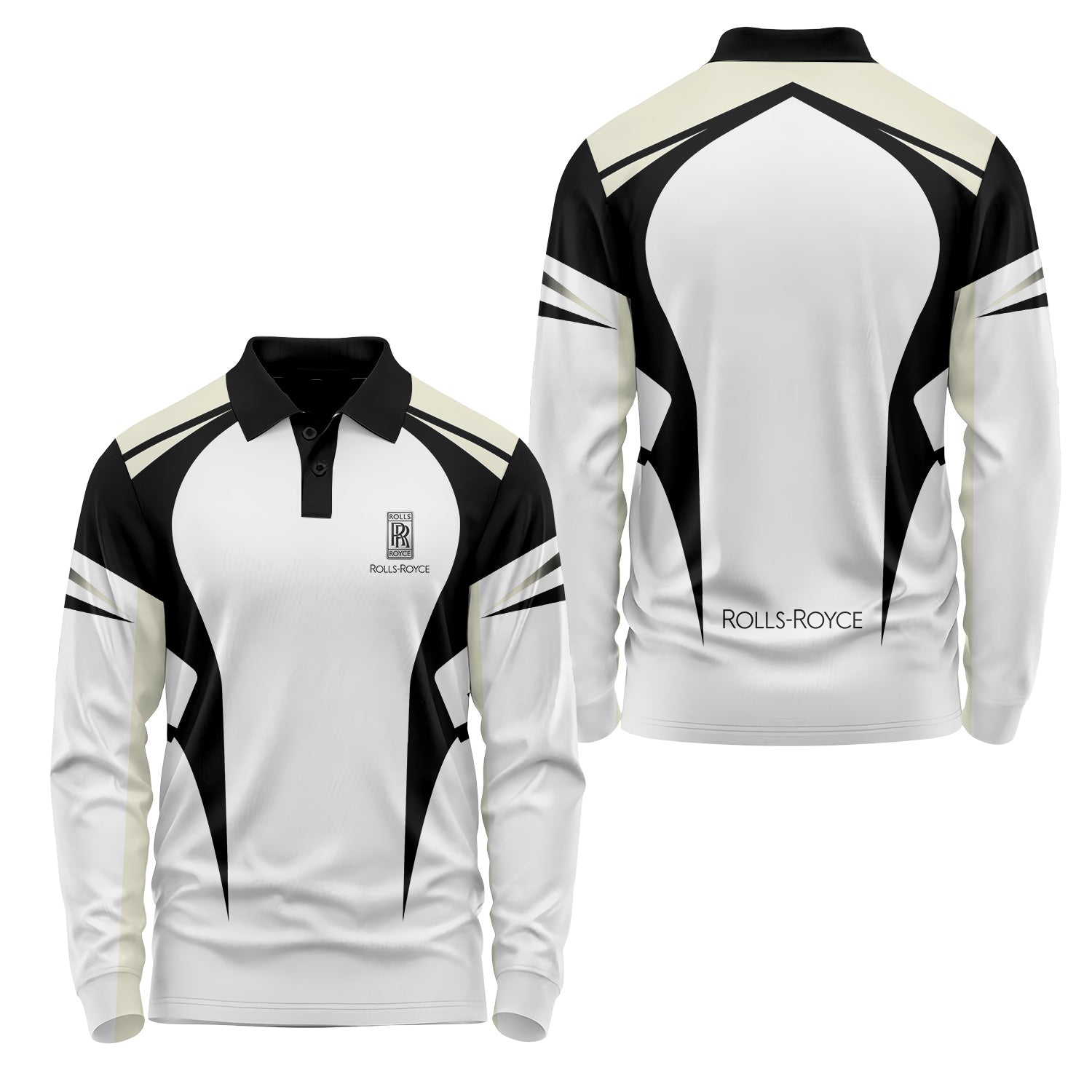 Rolls-Royce Long Sleeve Polo USPL3485