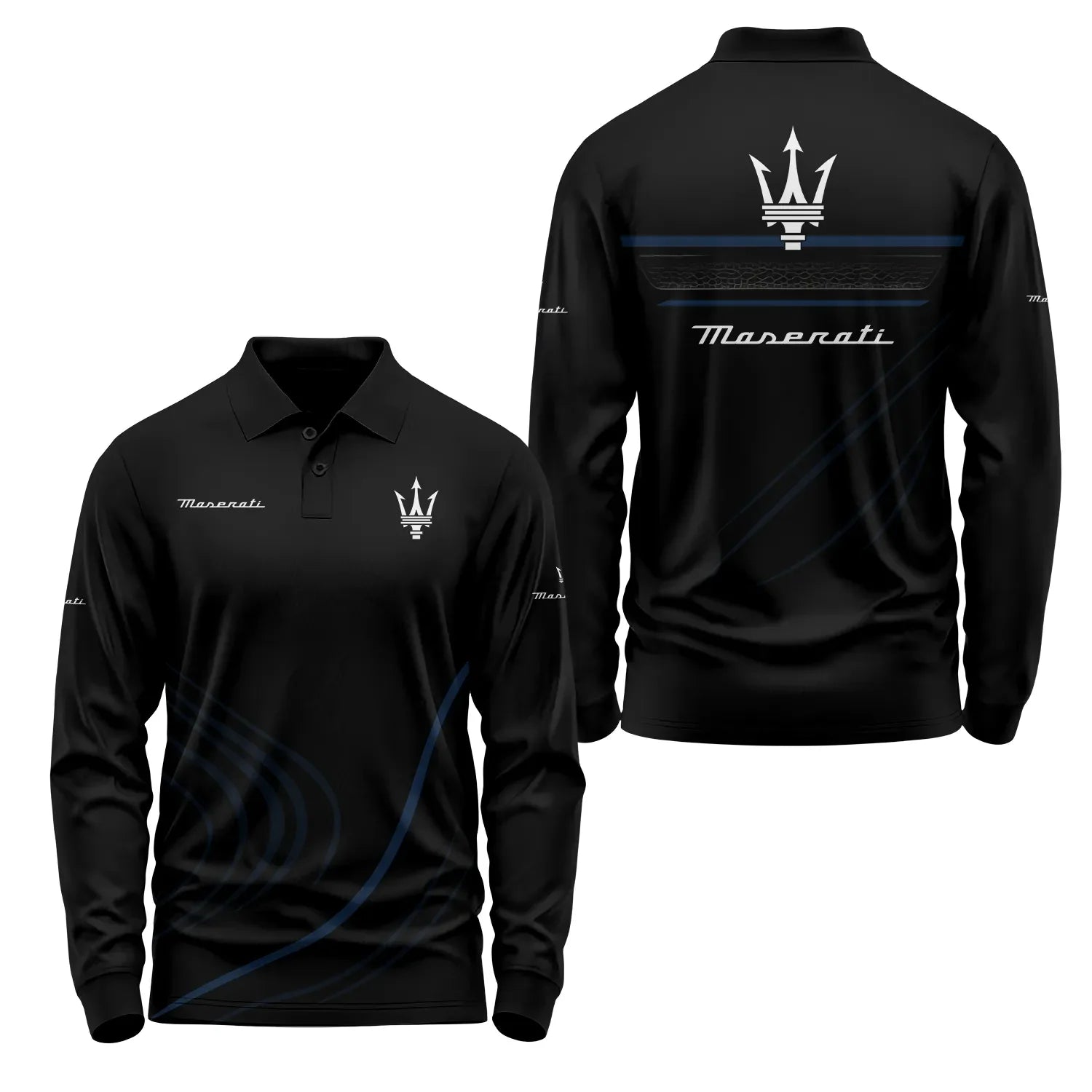 Maserati Long Sleeve Polo SC024
