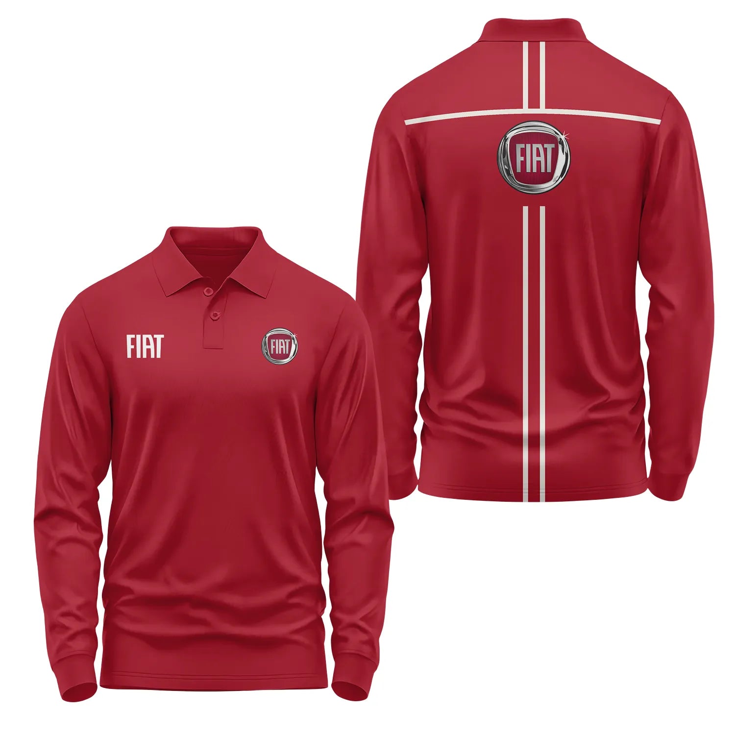 Fiat Long Sleeve Polo SC018