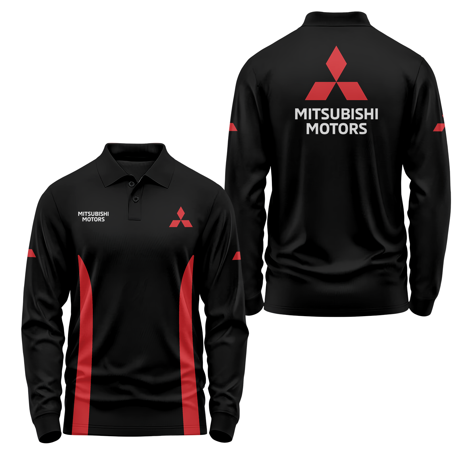 Mitsubishi Long Sleeve Polo USPL2388