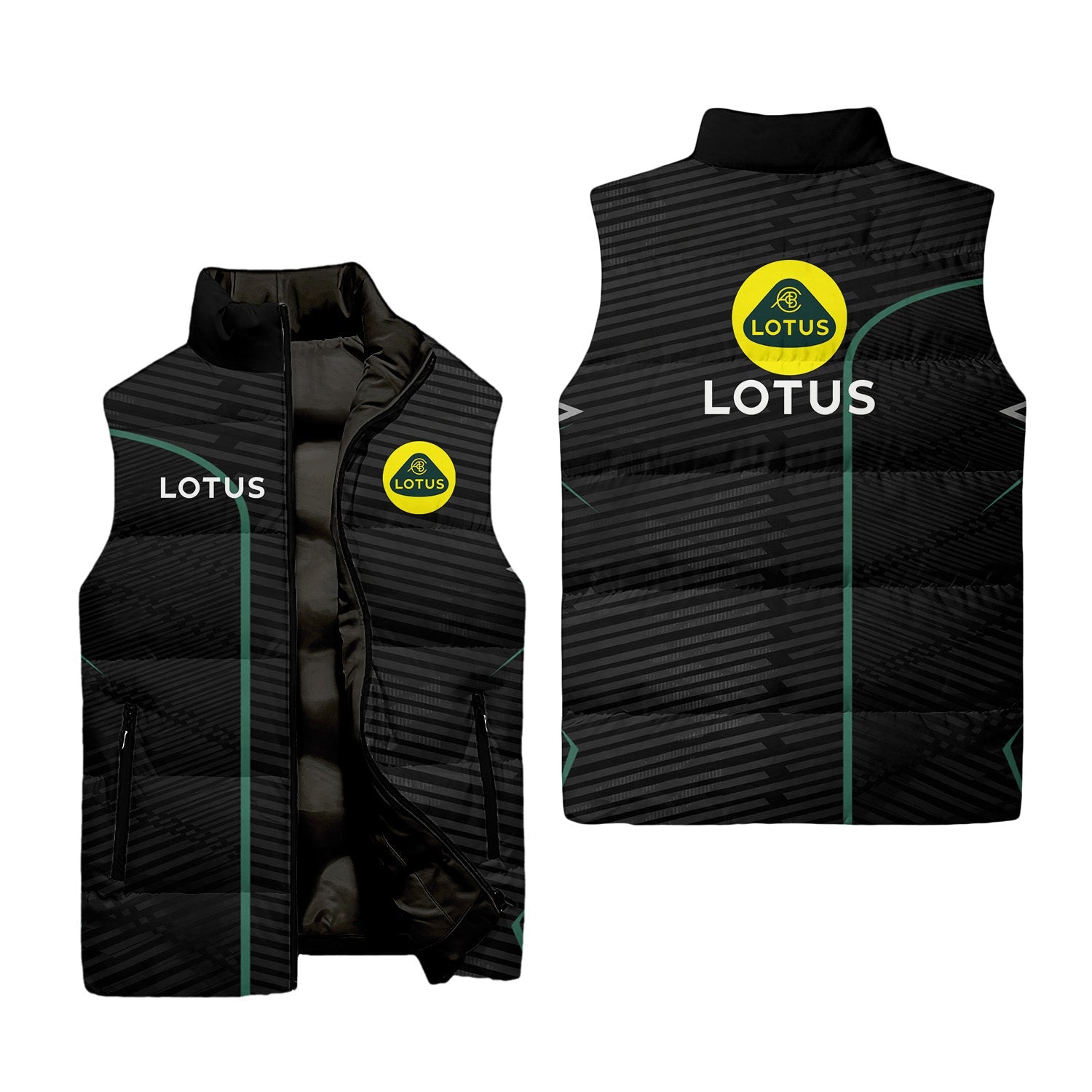 Lotus Sleeveless Puffer Jacket USPL2584