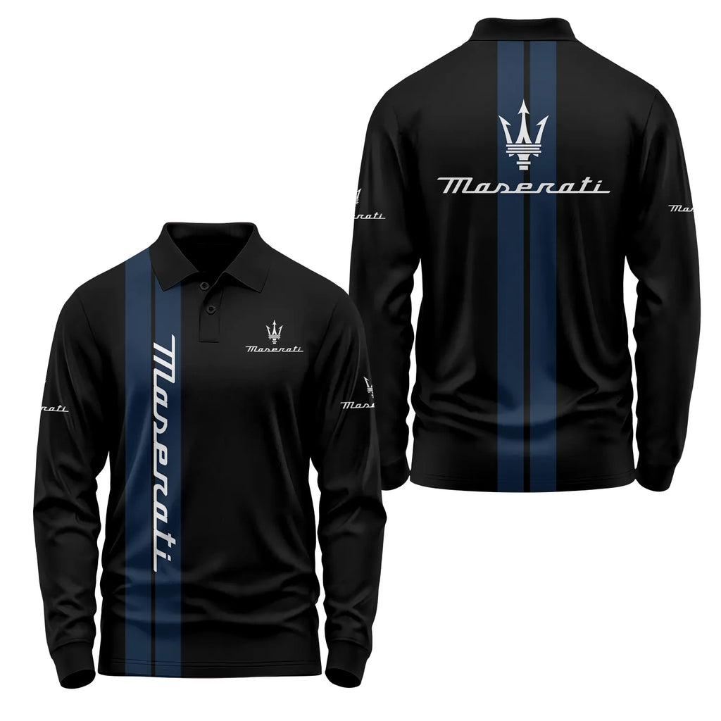 Maserati Long Sleeve Polo SC013