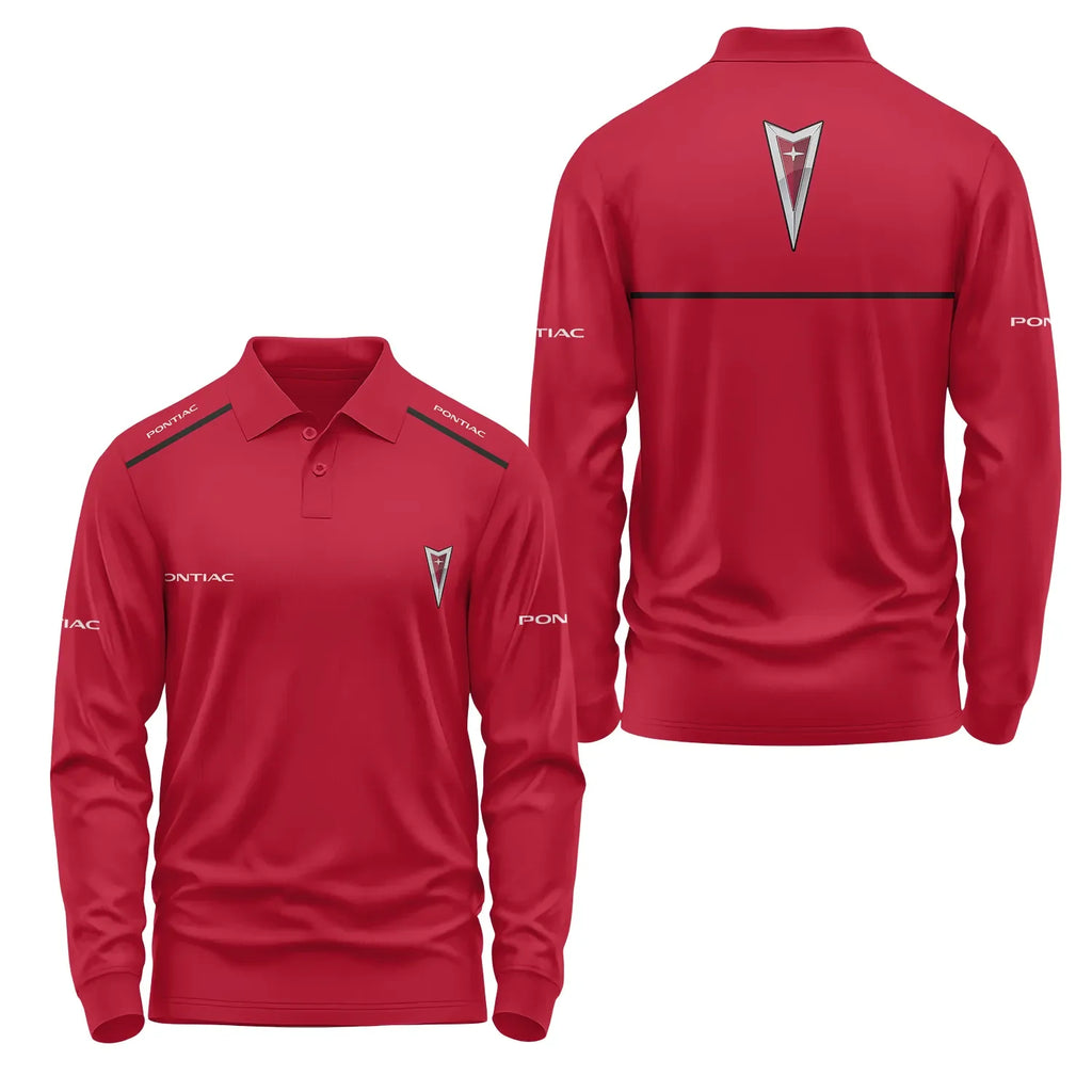 Pontiac Long Sleeve Polo SC007